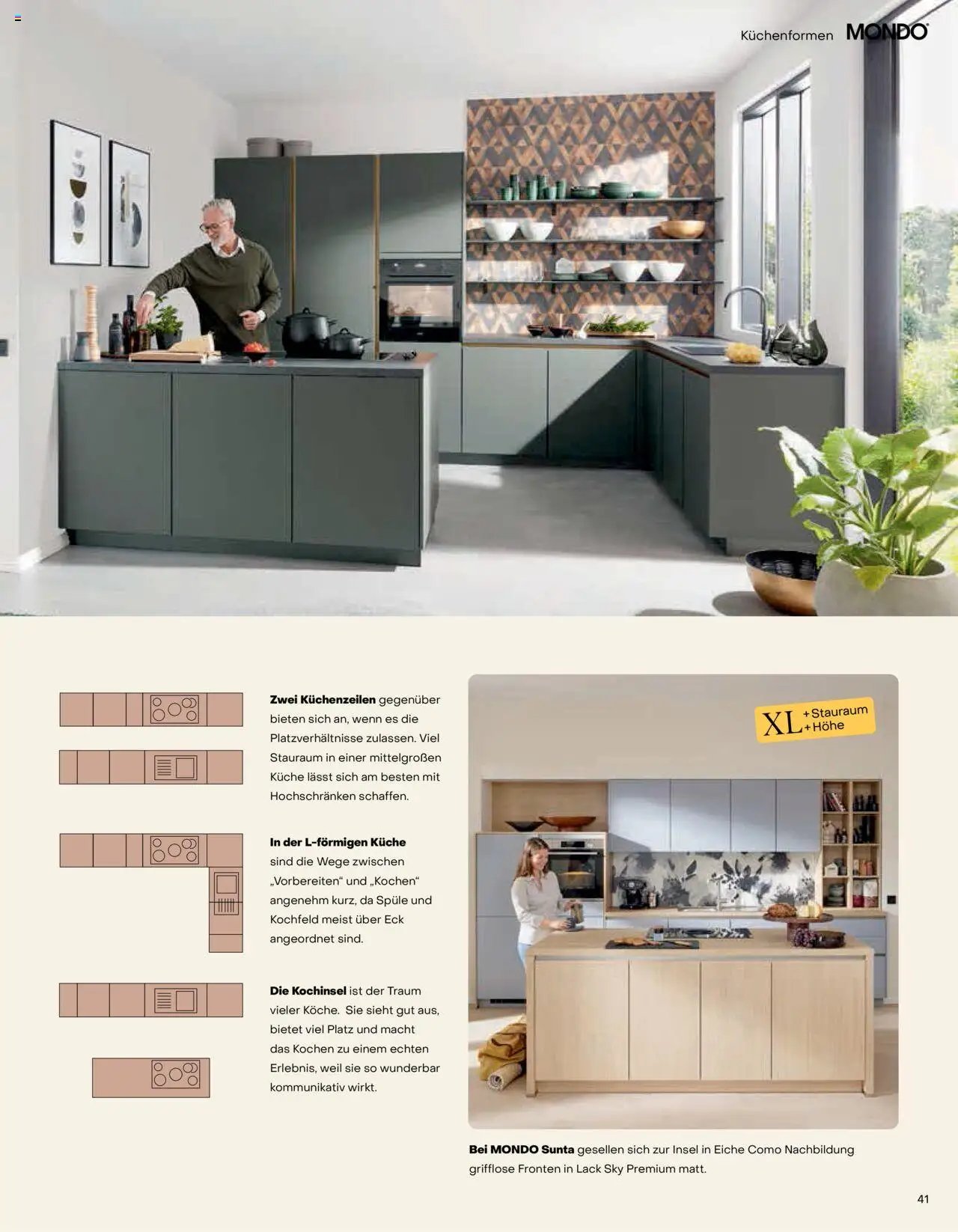 Ostermann Mondo Küchenprospekt