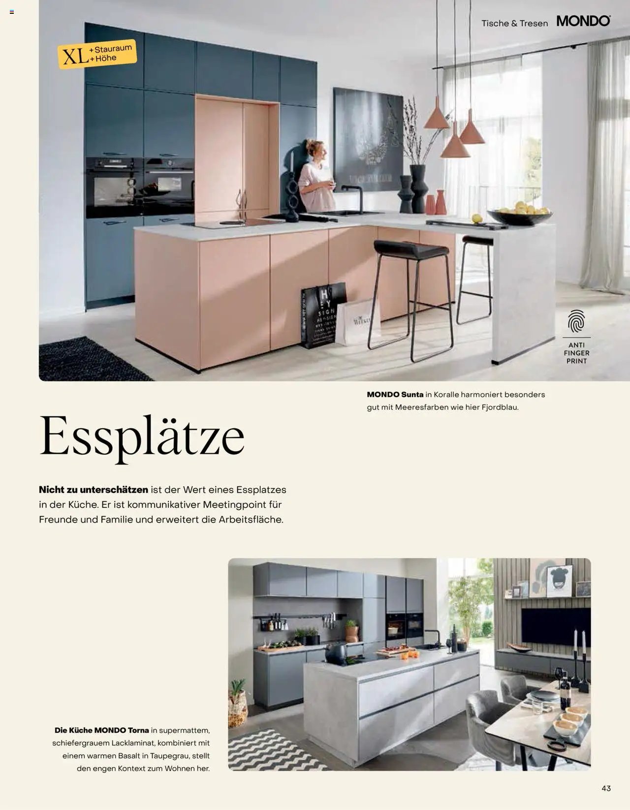 Ostermann Mondo Küchenprospekt