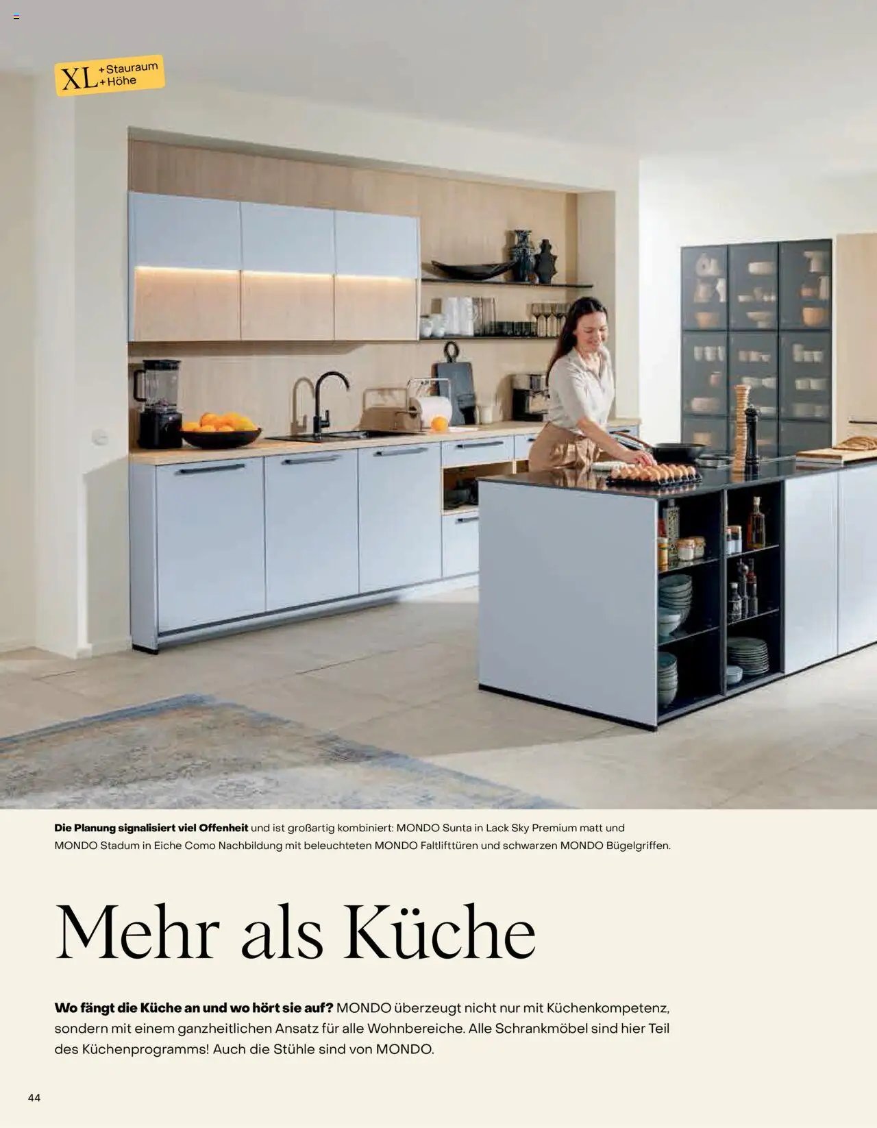 Ostermann Mondo Küchenprospekt