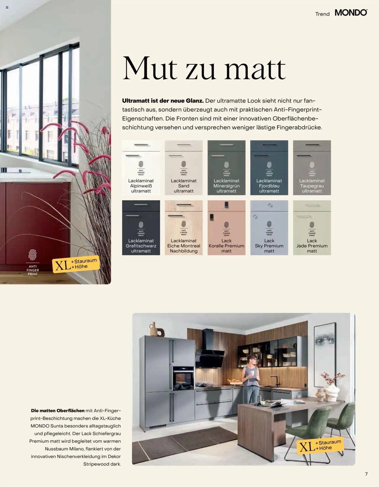 Ostermann Mondo Küchenprospekt