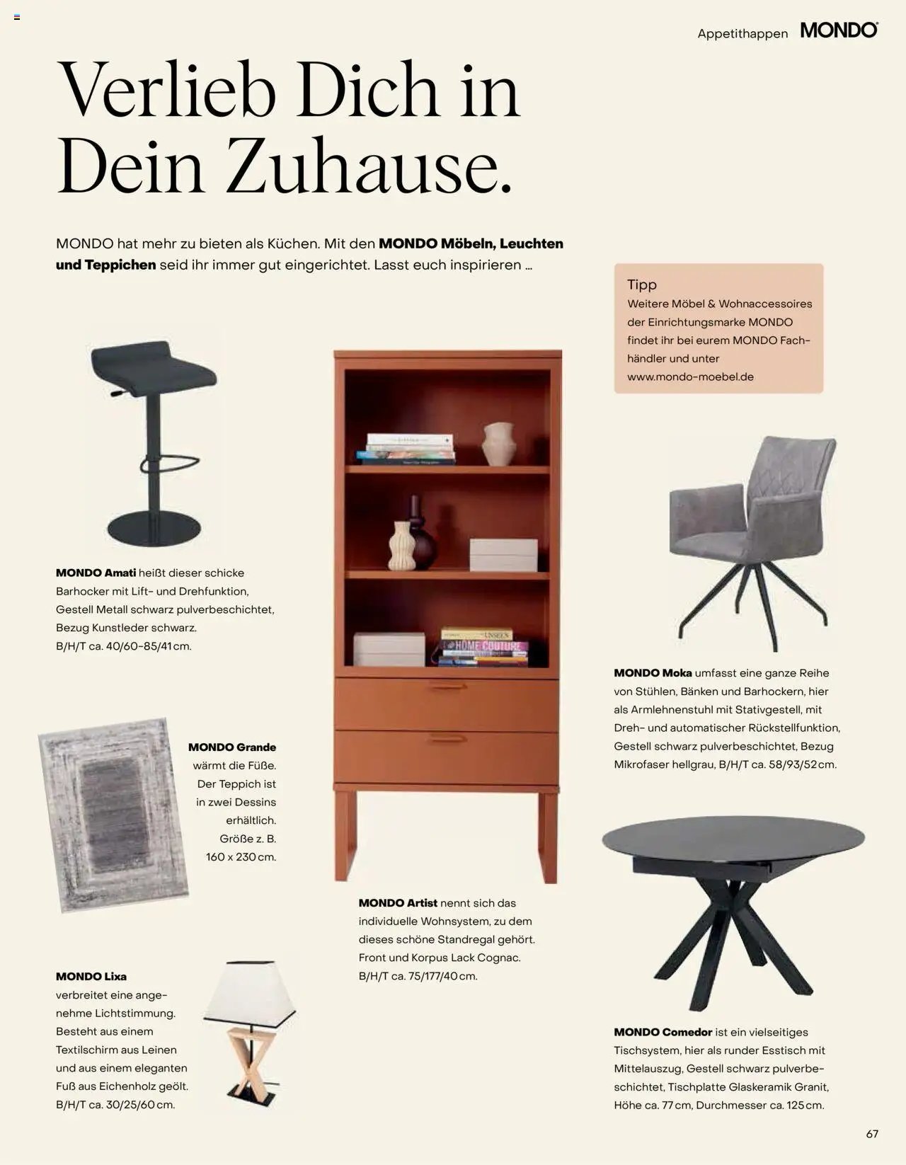 Ostermann Mondo Küchenprospekt