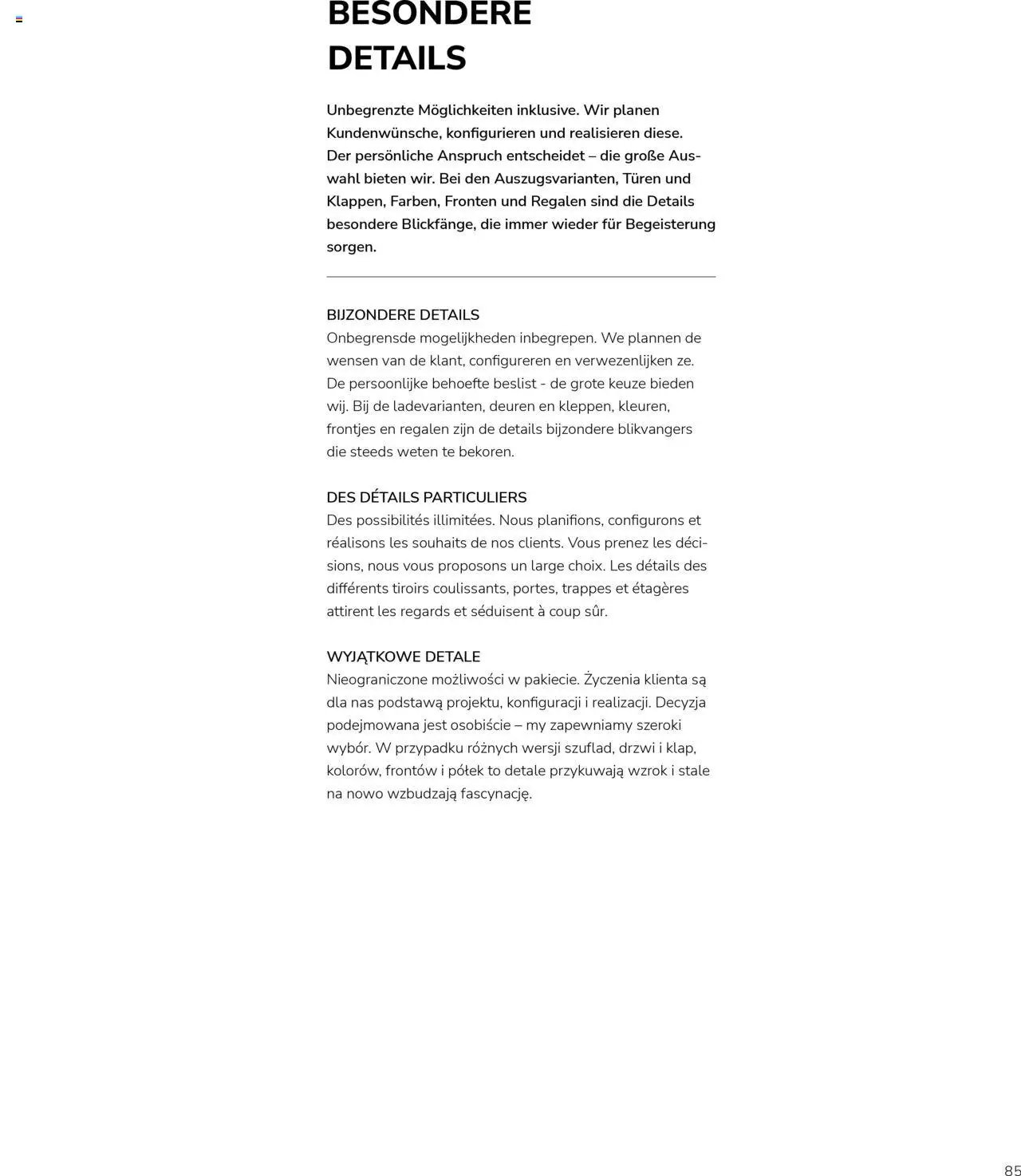 Ostermann Impressa Küchenmagazin