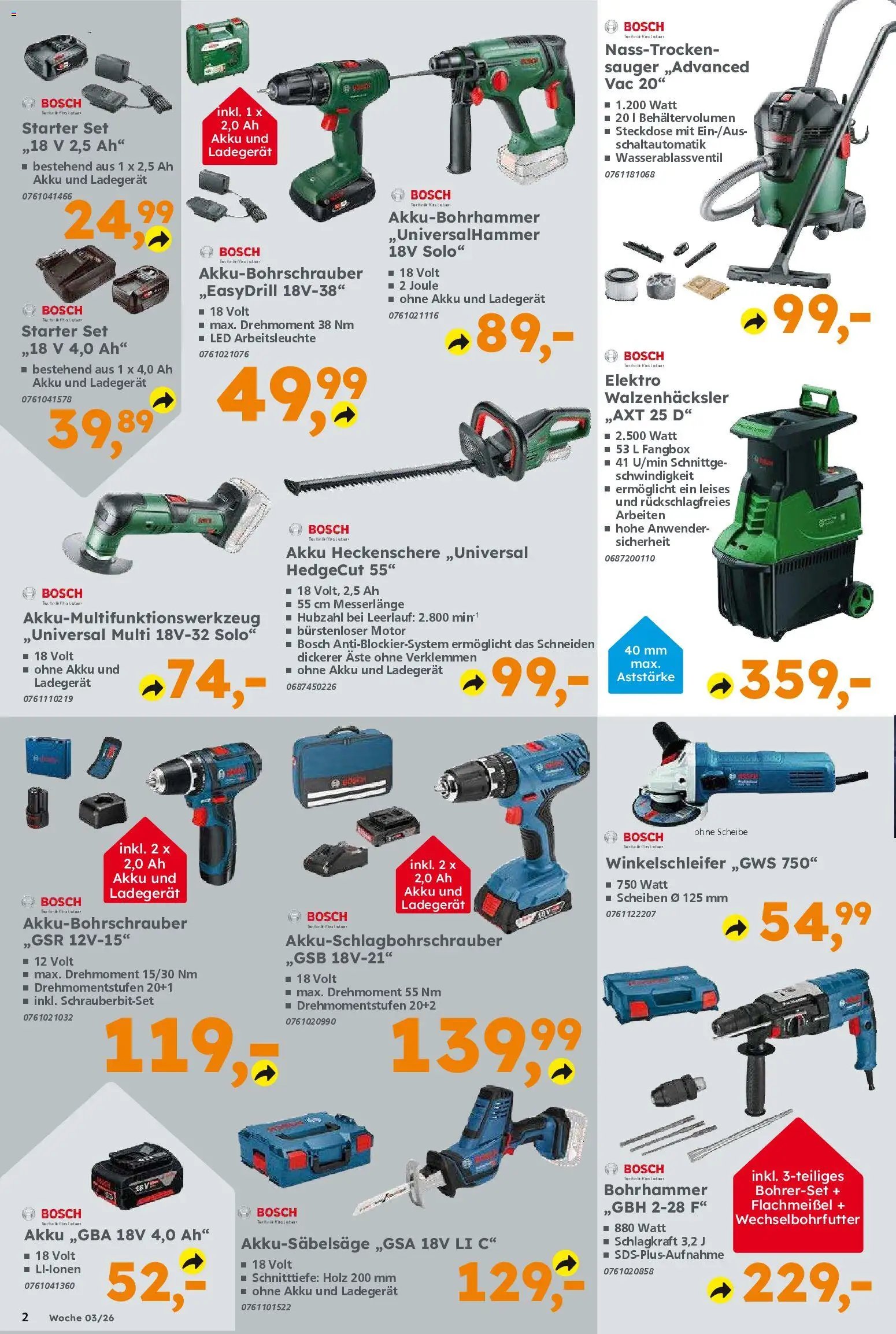 Globus Baumarkt Prospekt 	