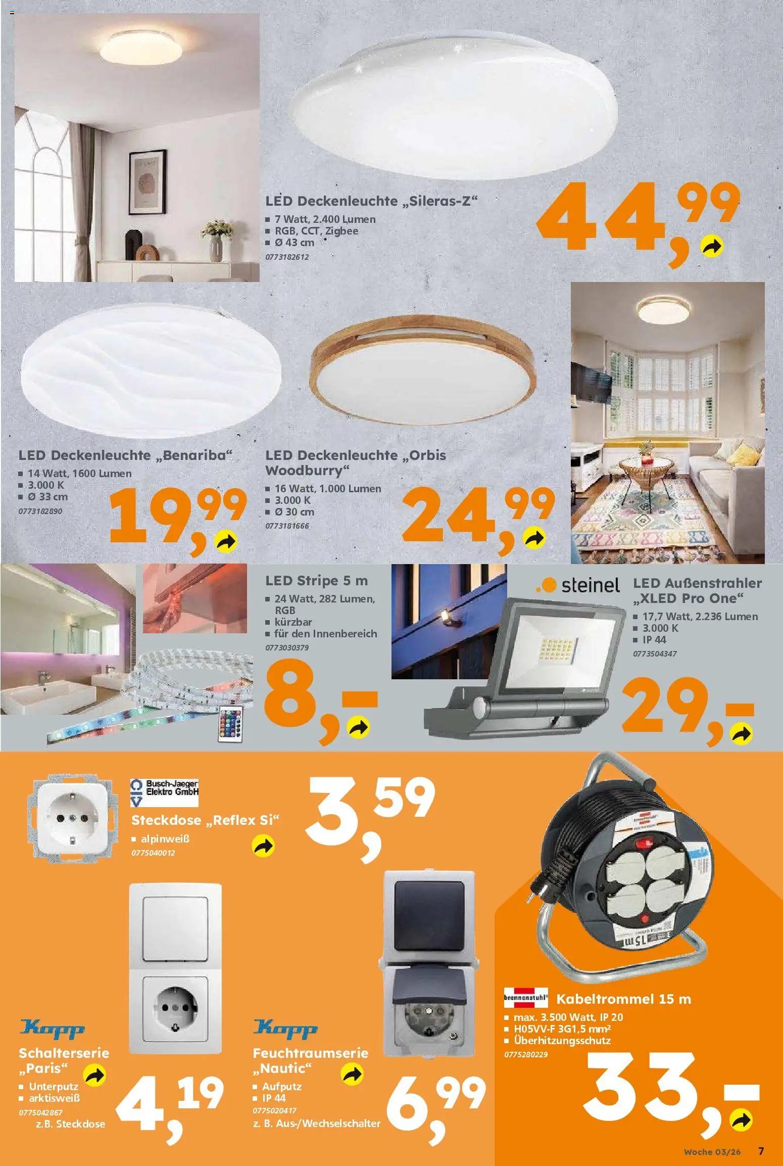 Globus Baumarkt Prospekt 	