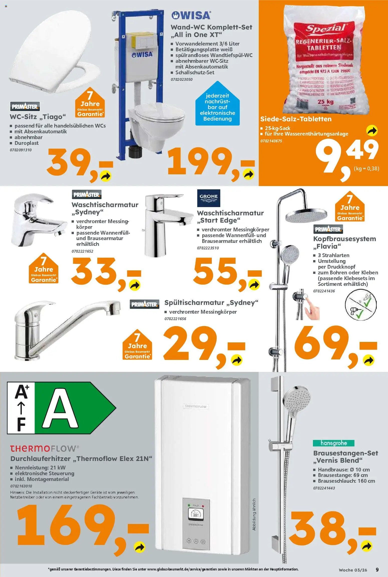 Globus Baumarkt Prospekt 	