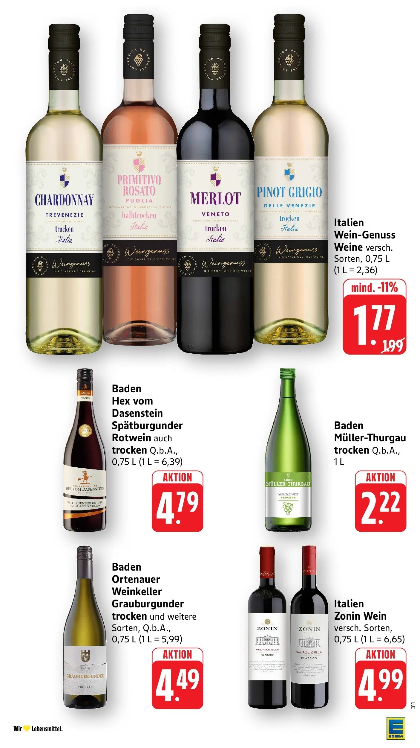 Edeka prospekt Bruchsal - Untergrombach
