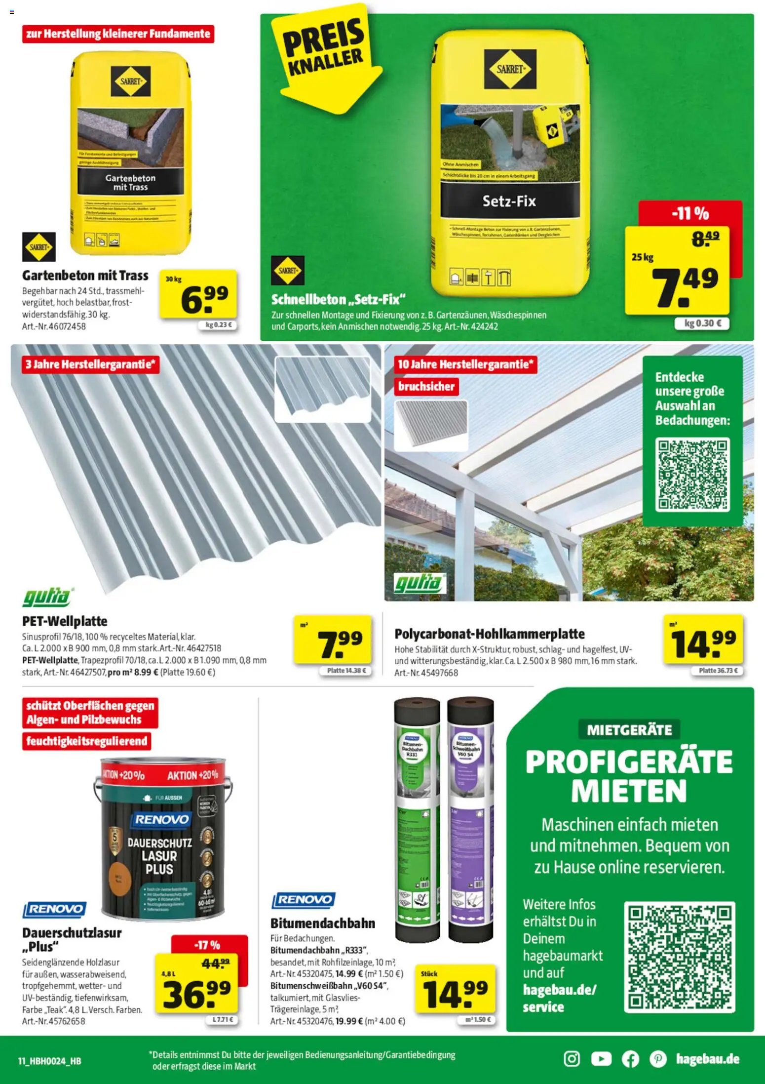 Hagebau Prospekt