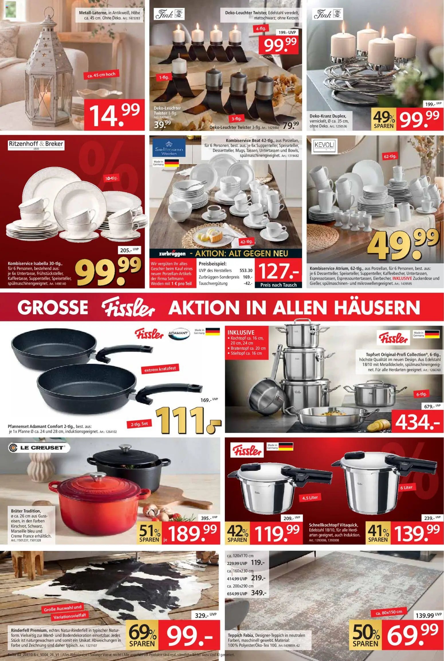 Zurbrüggen Red shopping week