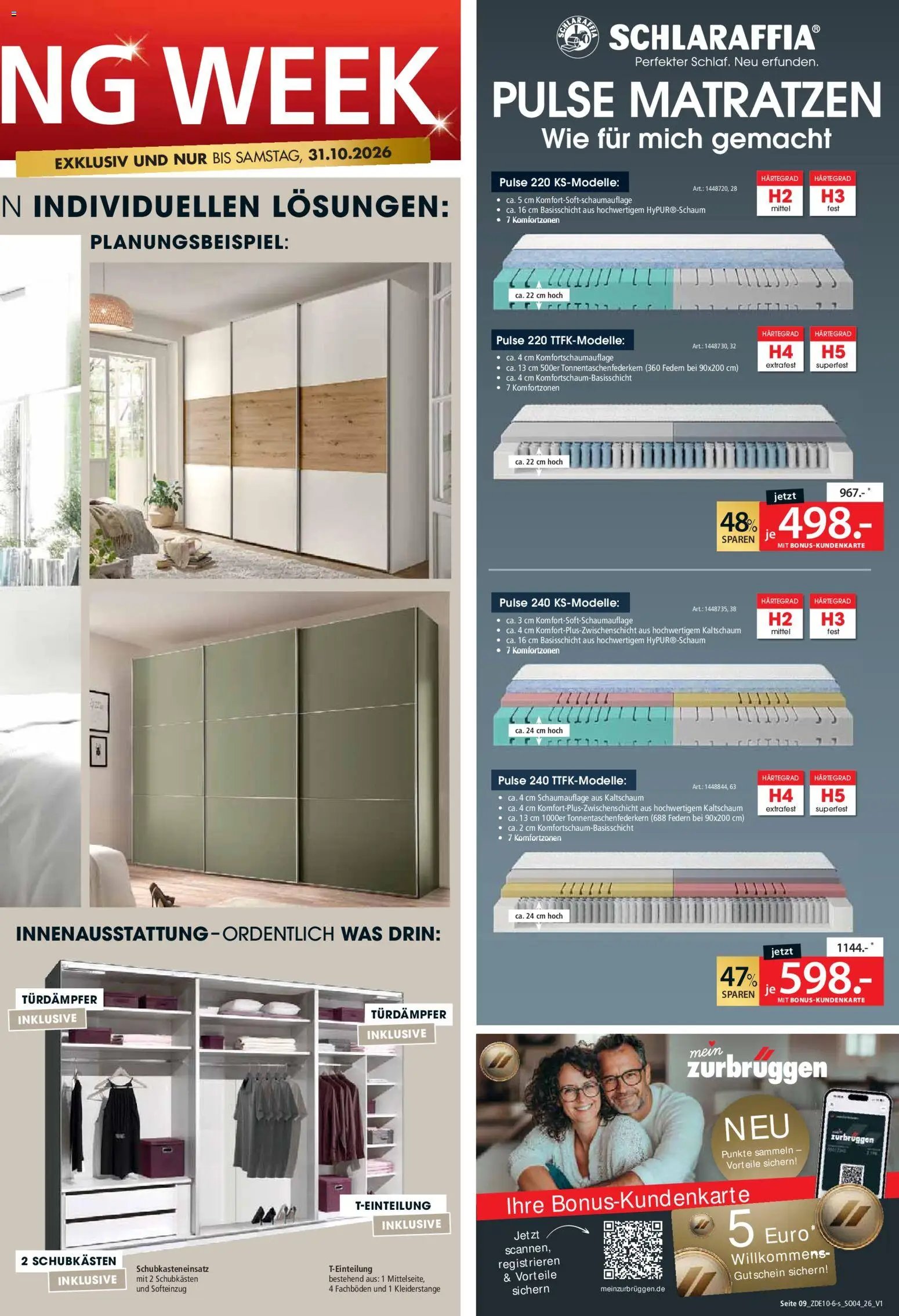 Zurbrüggen Red shopping week