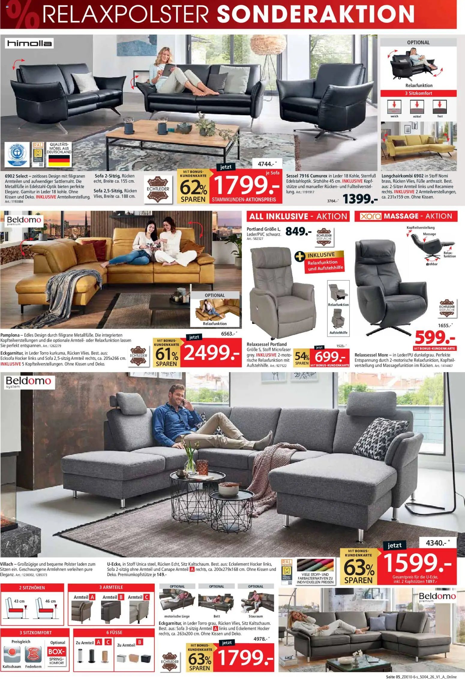 Zurbrüggen Red shopping week