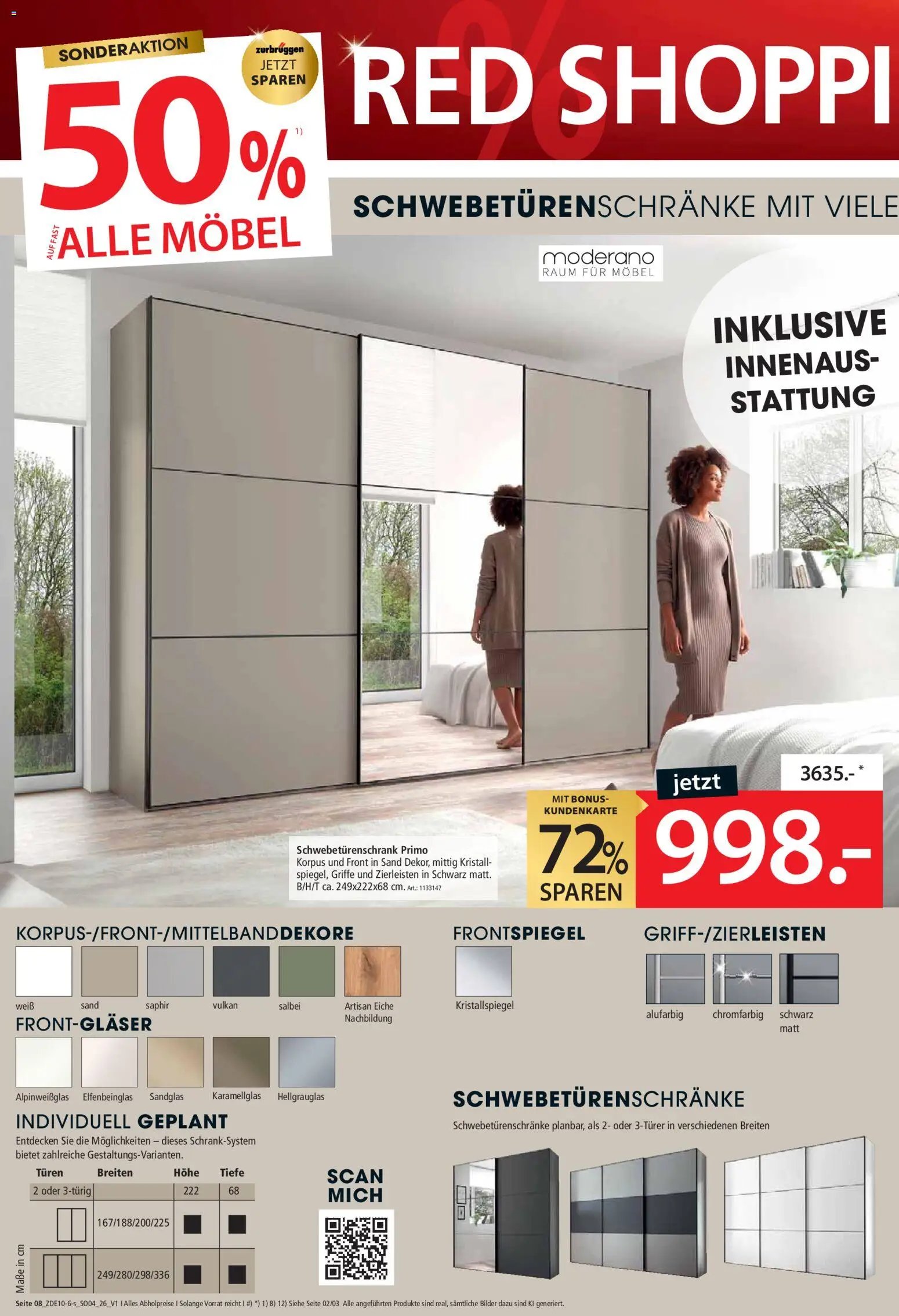 Zurbrüggen Red shopping week