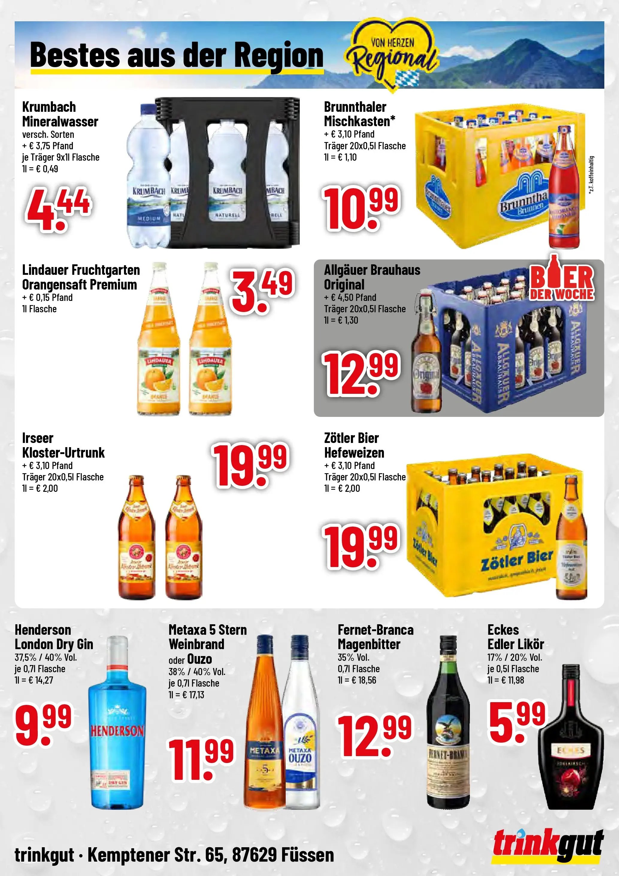 Trinkgut - trinkgut: Wochenangebote