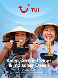 TUI Prospekt Asien, Afrika, Orient & Indischer Ozean 2026/27