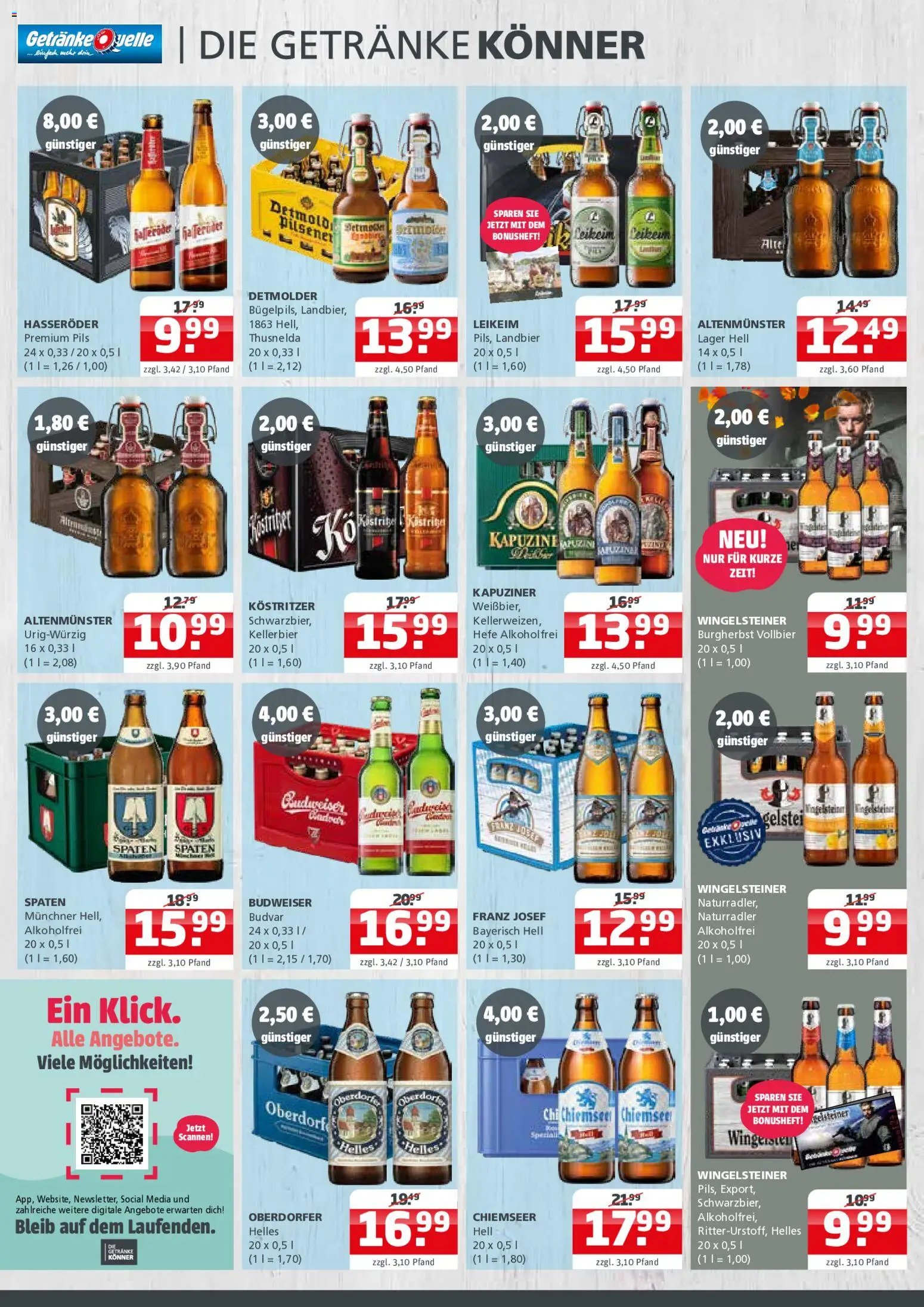Getränke Quelle Prospekt