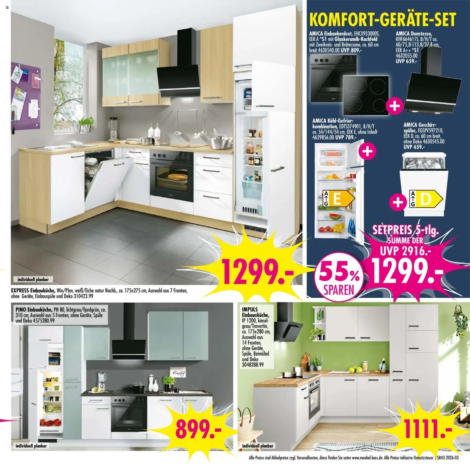 SB Möbel Boss Prospekt