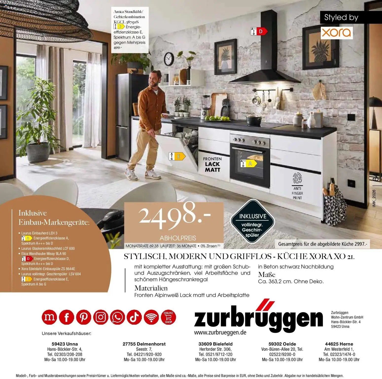 Zurbrüggen Küchen Prospekt 2026