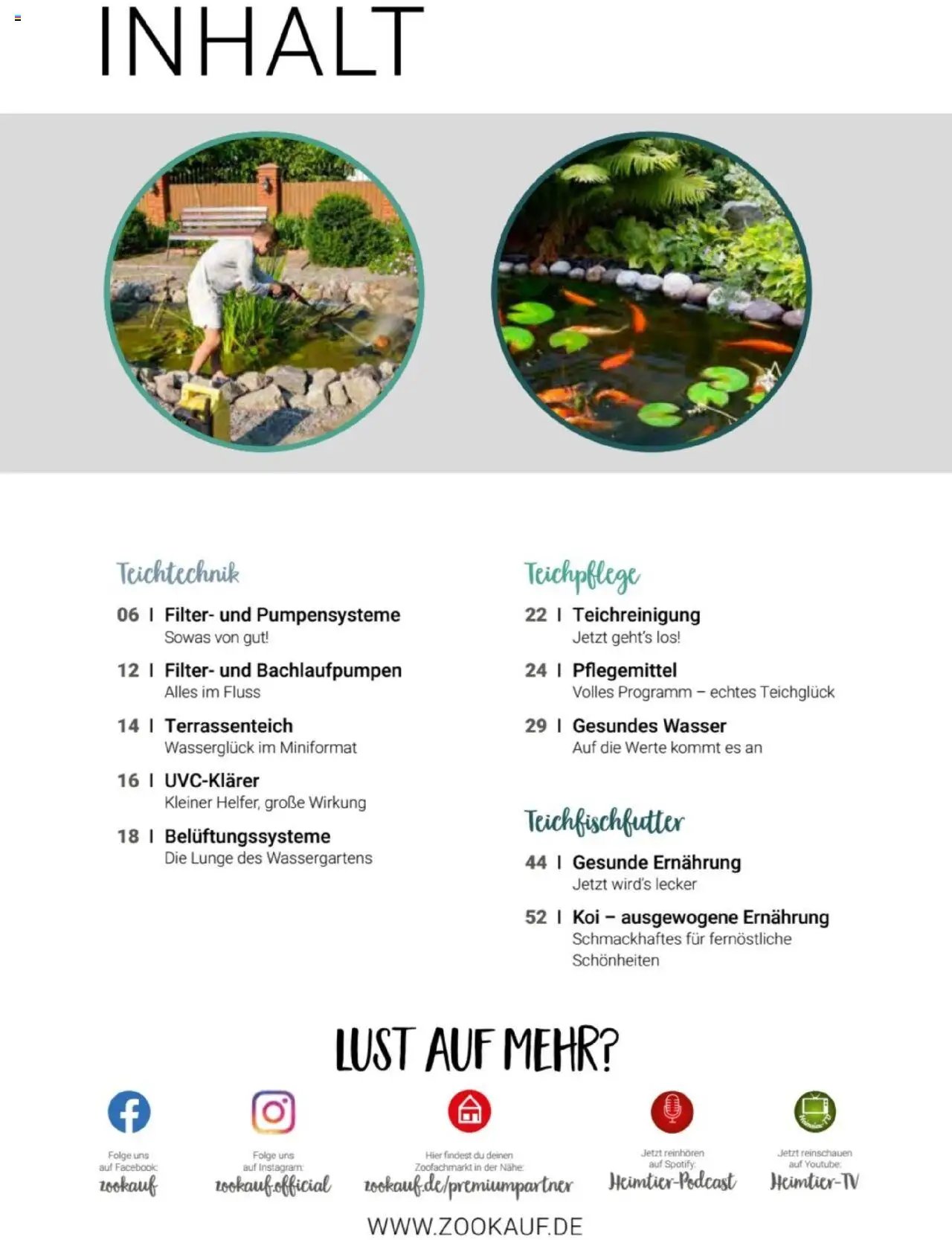 zookauf  Themenkatalog Teich