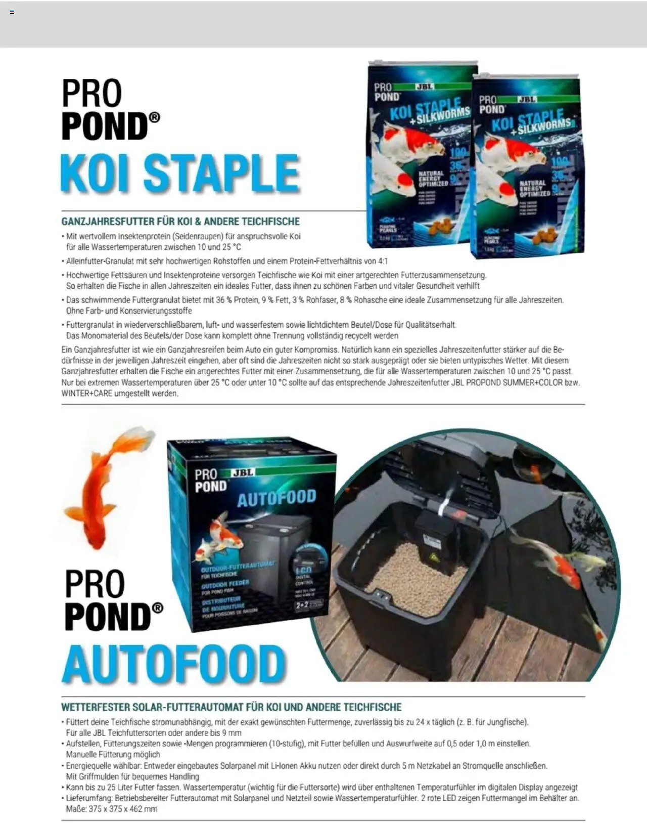 zookauf  Themenkatalog Teich