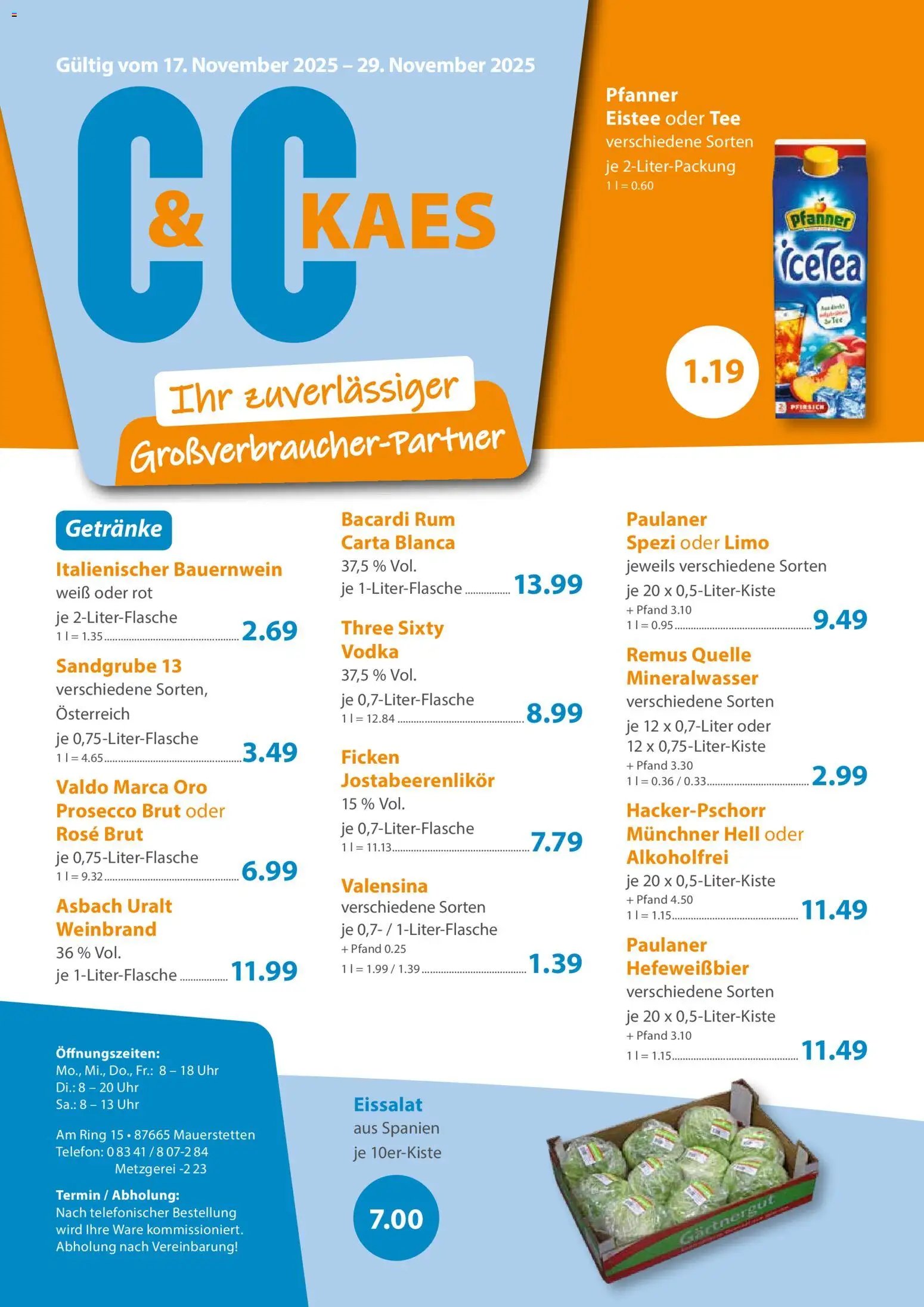 C&C Prospekt (2025-11-17 - 2025-11-29)