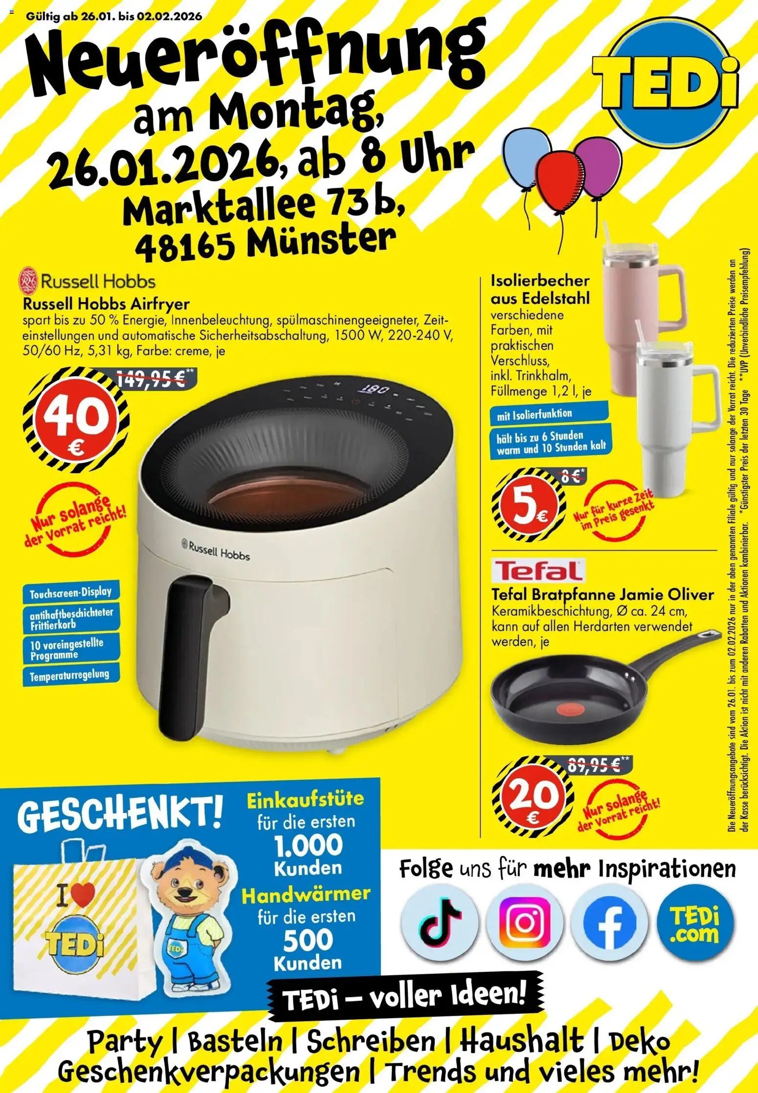 TEDi Prospekt 	 (2026-01-26 - 2026-02-02)