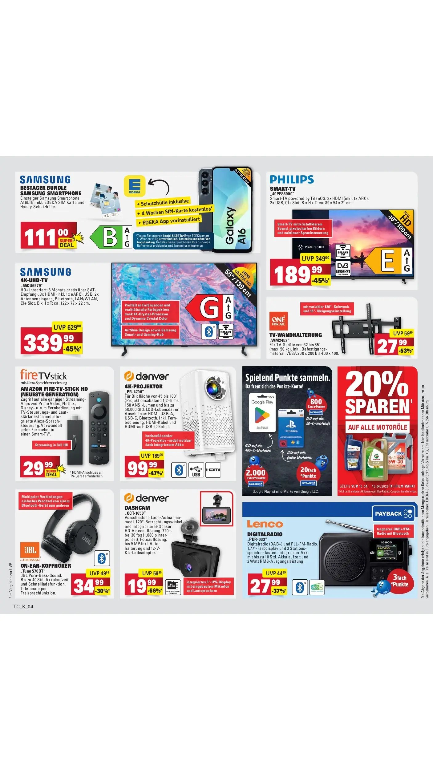 E center Prospekt Pfullingen	 (2026-04-12 - 2026-04-18)