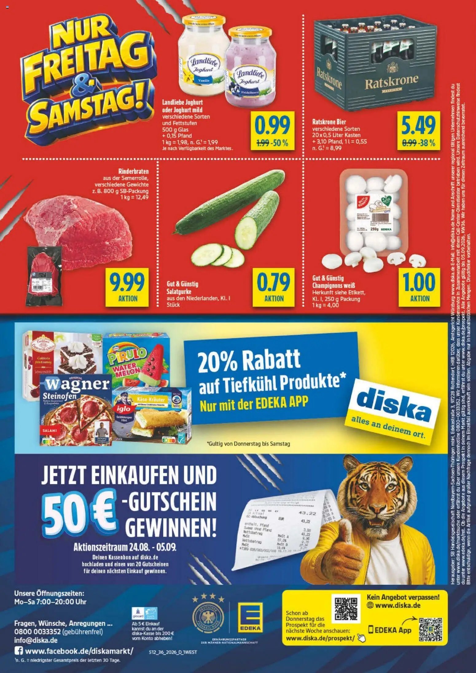 Diska - Diska Angebote Bayern KW36