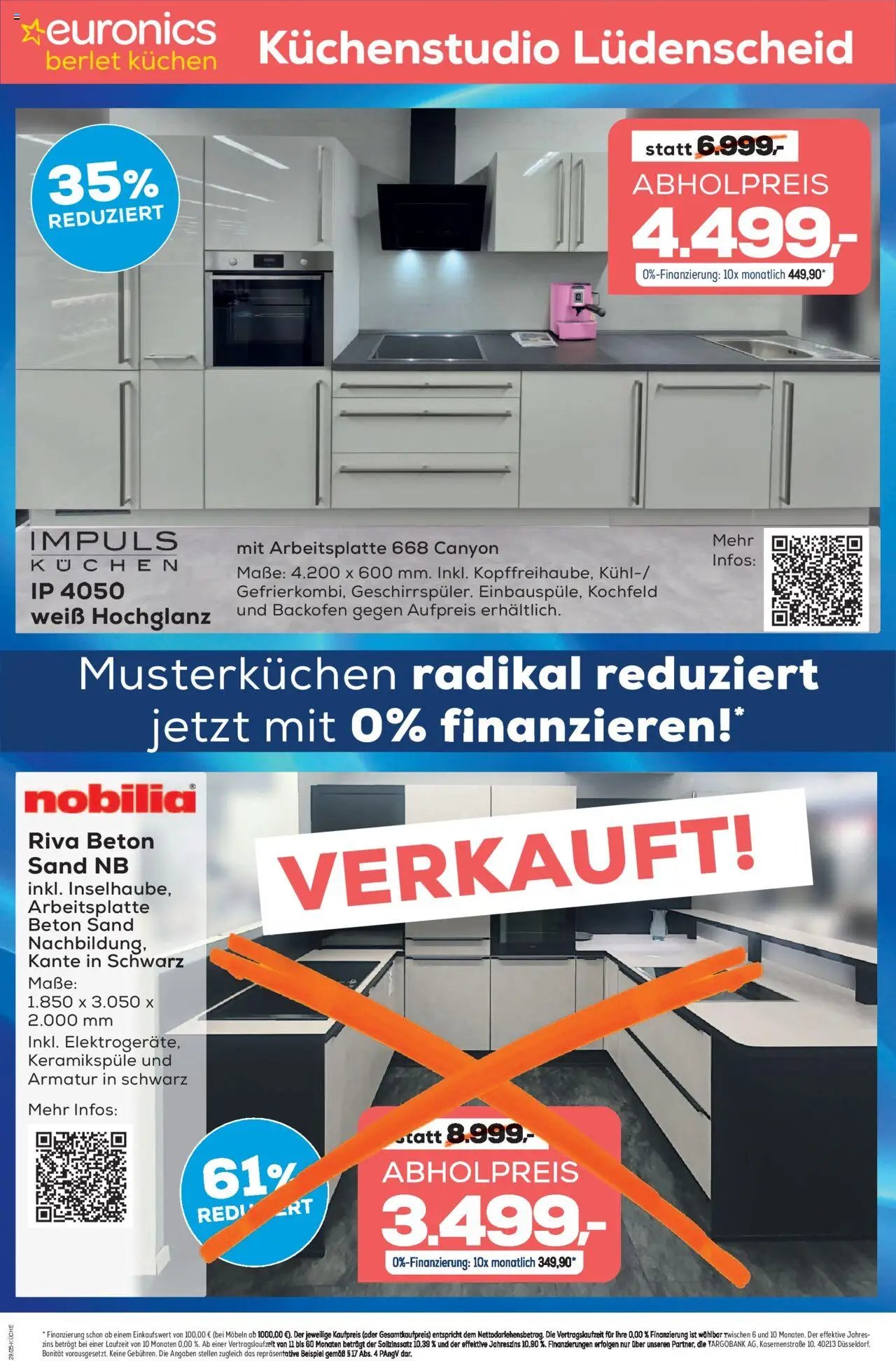 Euronics Küchen-Abverkauf Berlet (2025-09-05 - 2025-12-31)