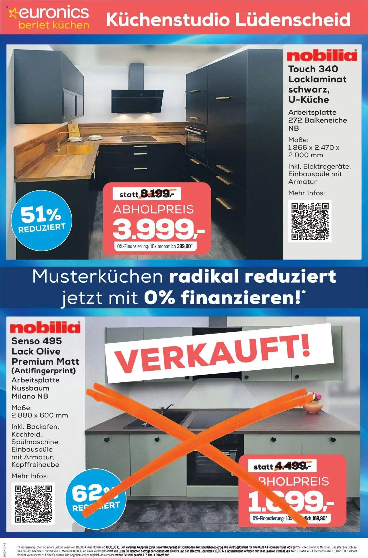 Euronics Küchen-Abverkauf Berlet (2025-09-05 - 2025-12-31)