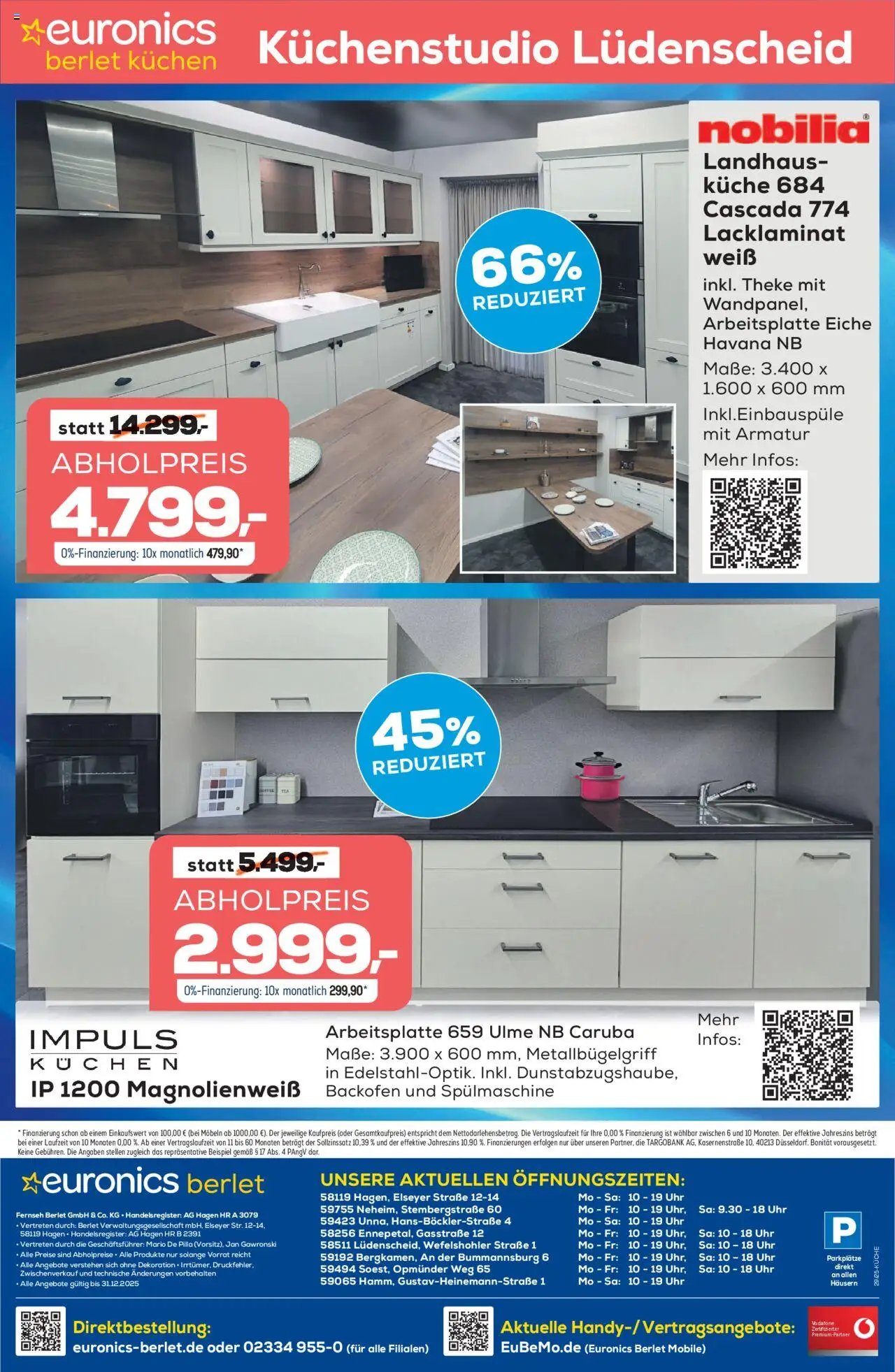 Euronics Küchen-Abverkauf Berlet (2025-09-05 - 2025-12-31)