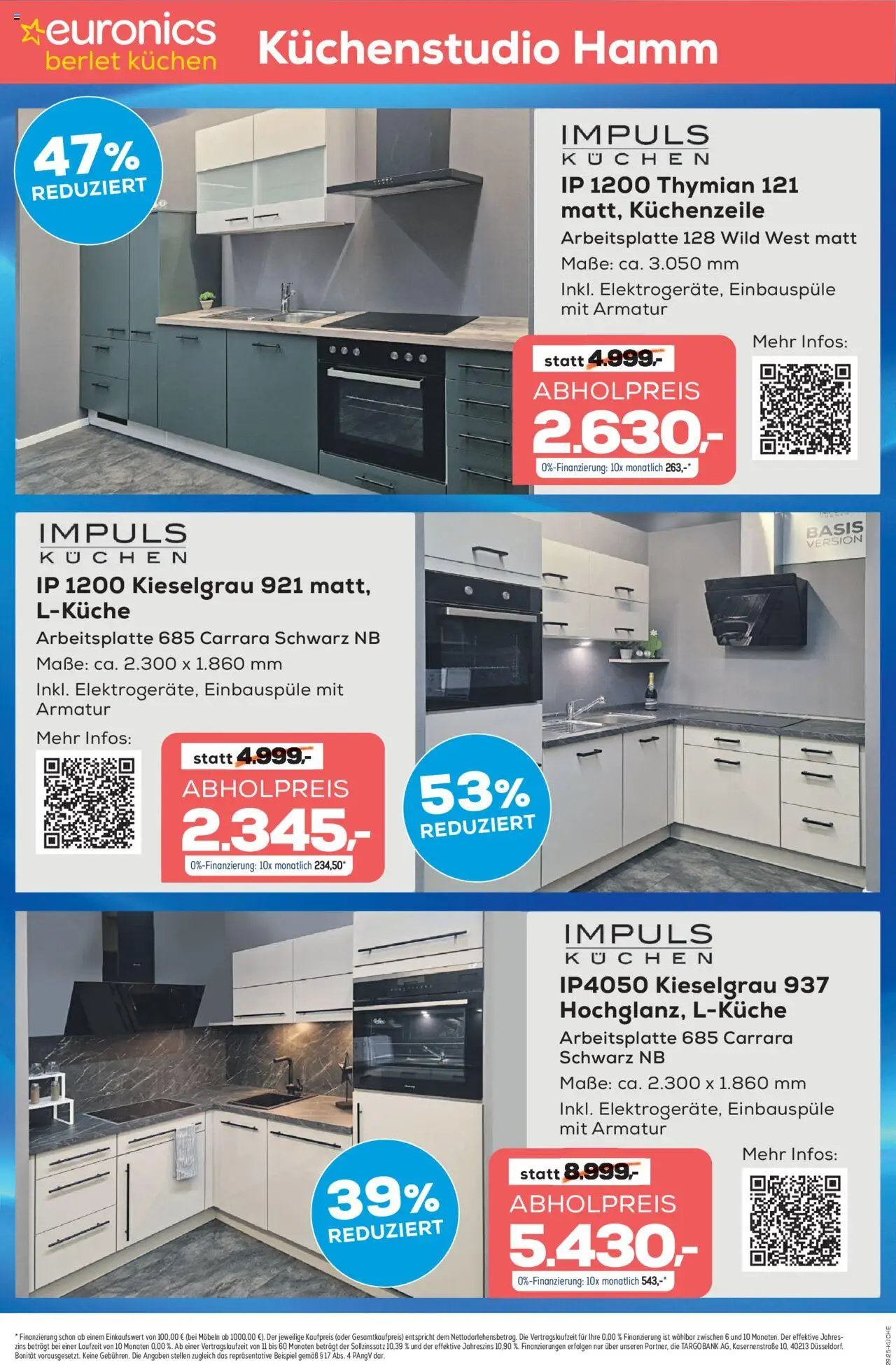 Euronics Küchen-Abverkauf Berlet (2025-09-05 - 2025-12-31)