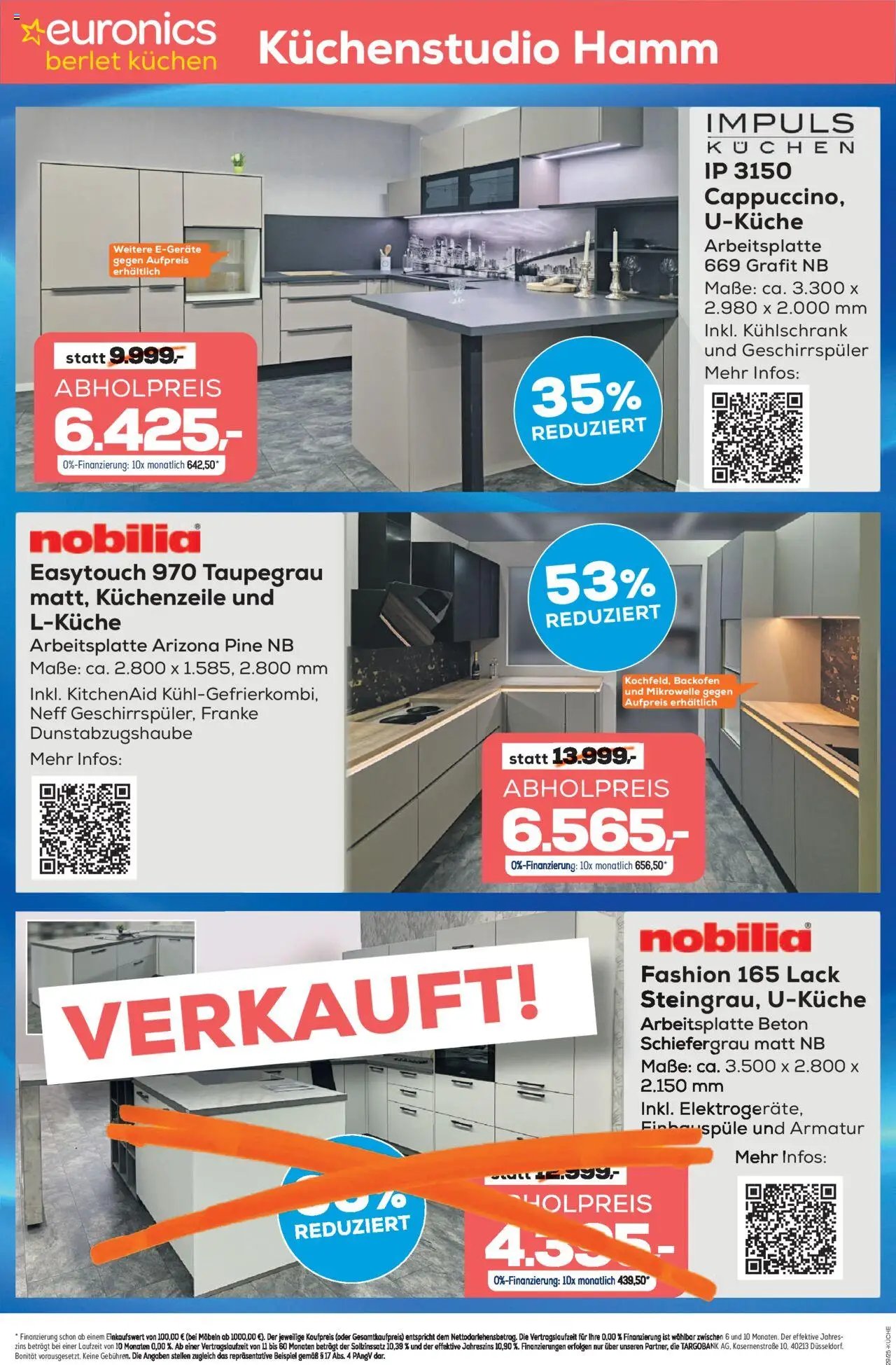 Euronics Küchen-Abverkauf Berlet (2025-09-05 - 2025-12-31)