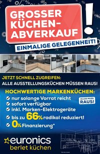 Euronics Küchen-Abverkauf Berlet (2025-09-05 - 2025-12-31)