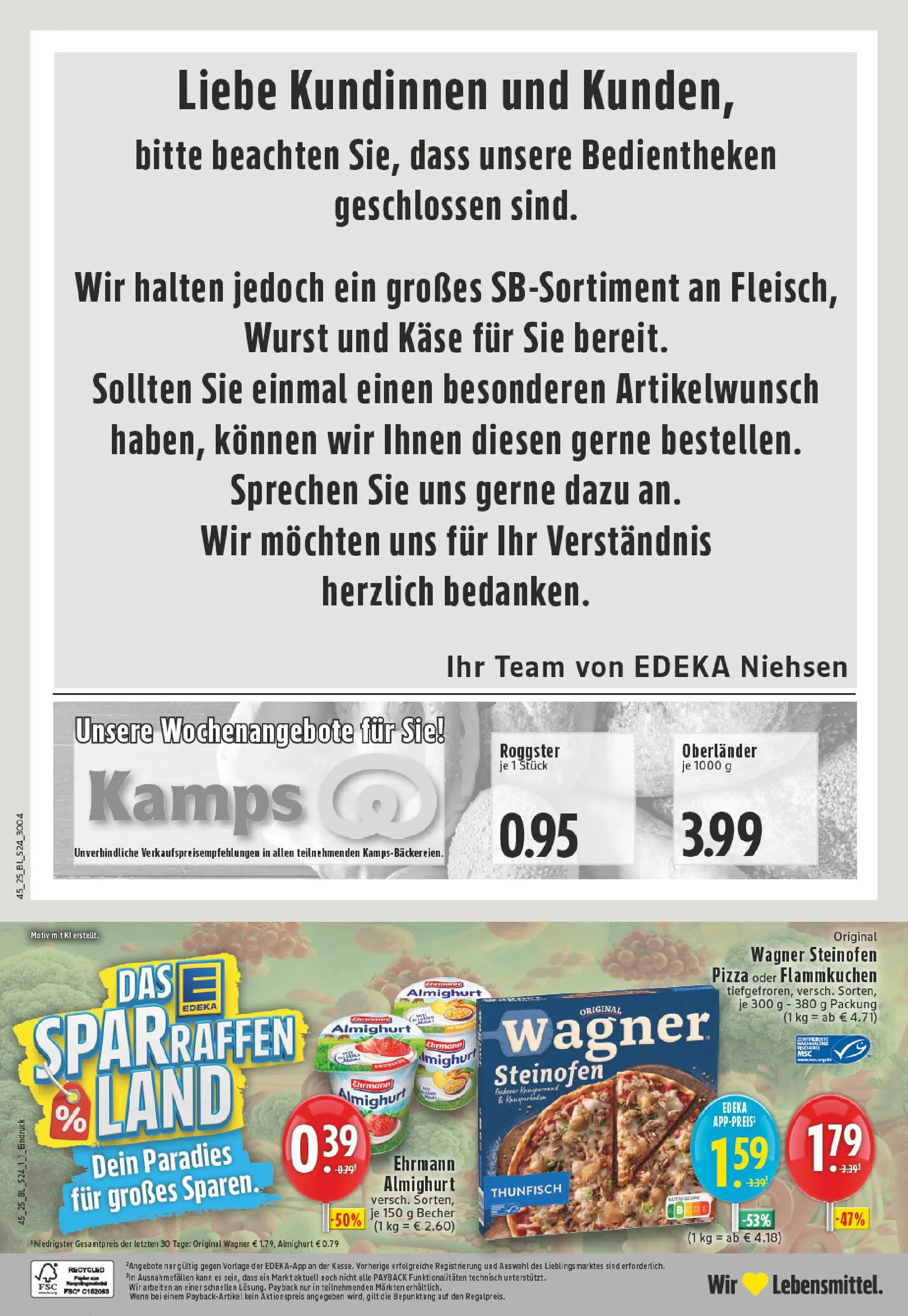 Edeka prospekt Neuss-Meertal	