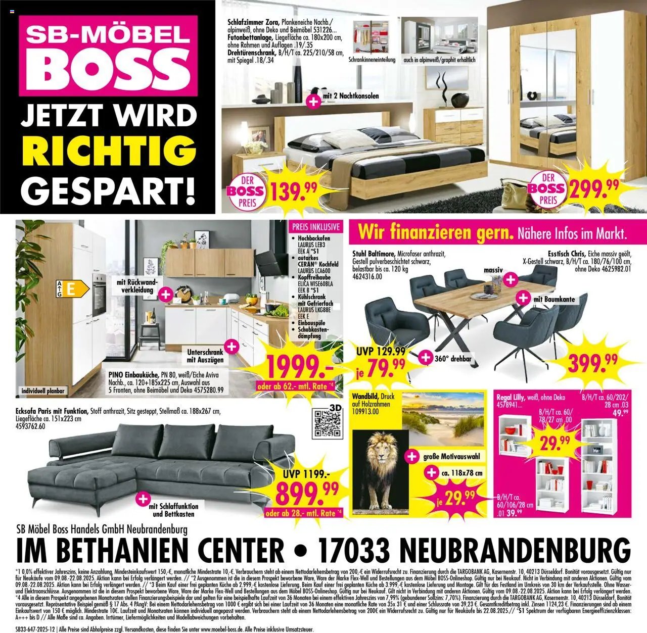 SB Möbel Boss Prospekt Neubrandenburg (2025-08-09 - 2025-08-22) | 12