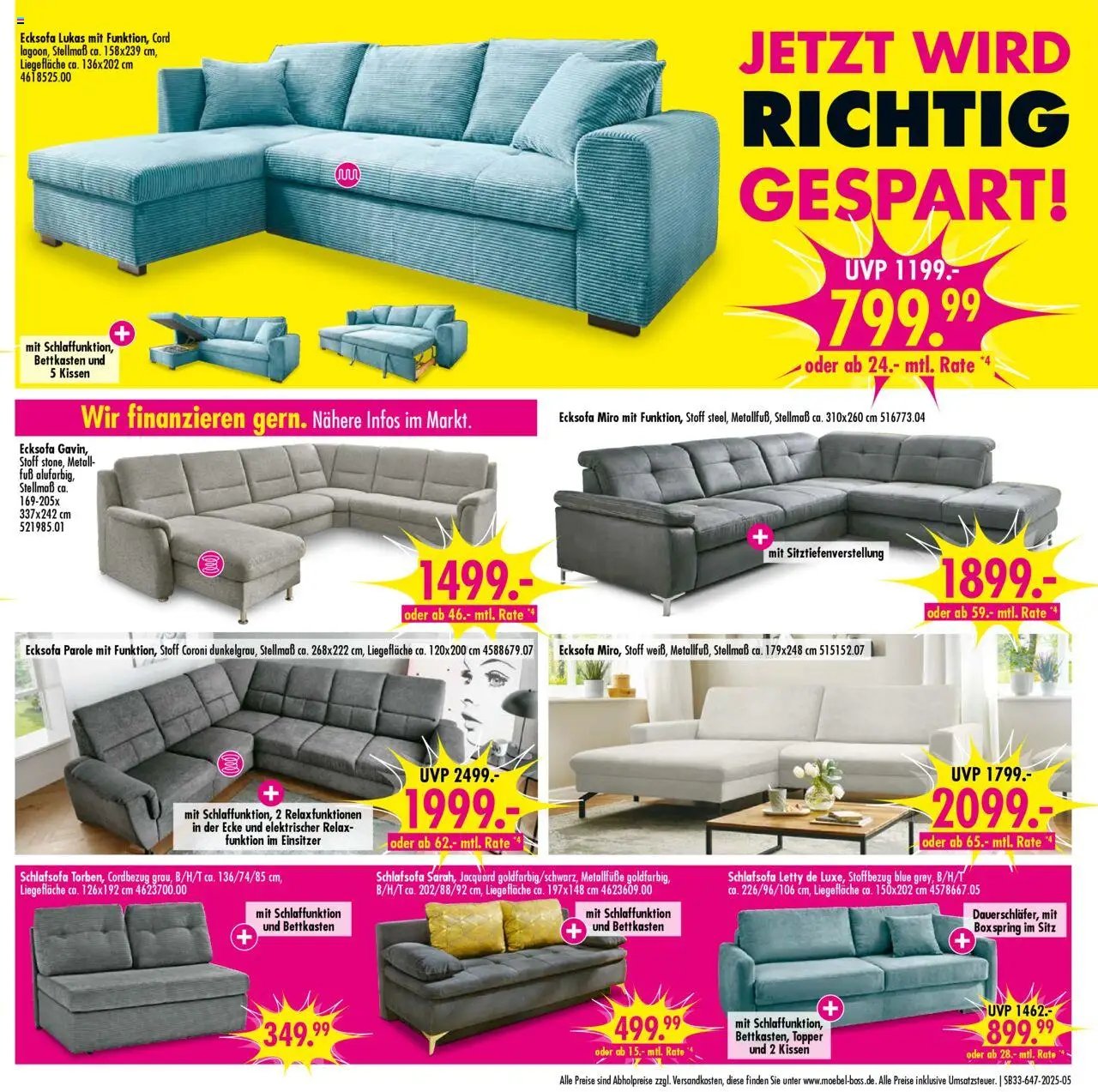 SB Möbel Boss Prospekt Neubrandenburg (2025-08-09 - 2025-08-22) | 5