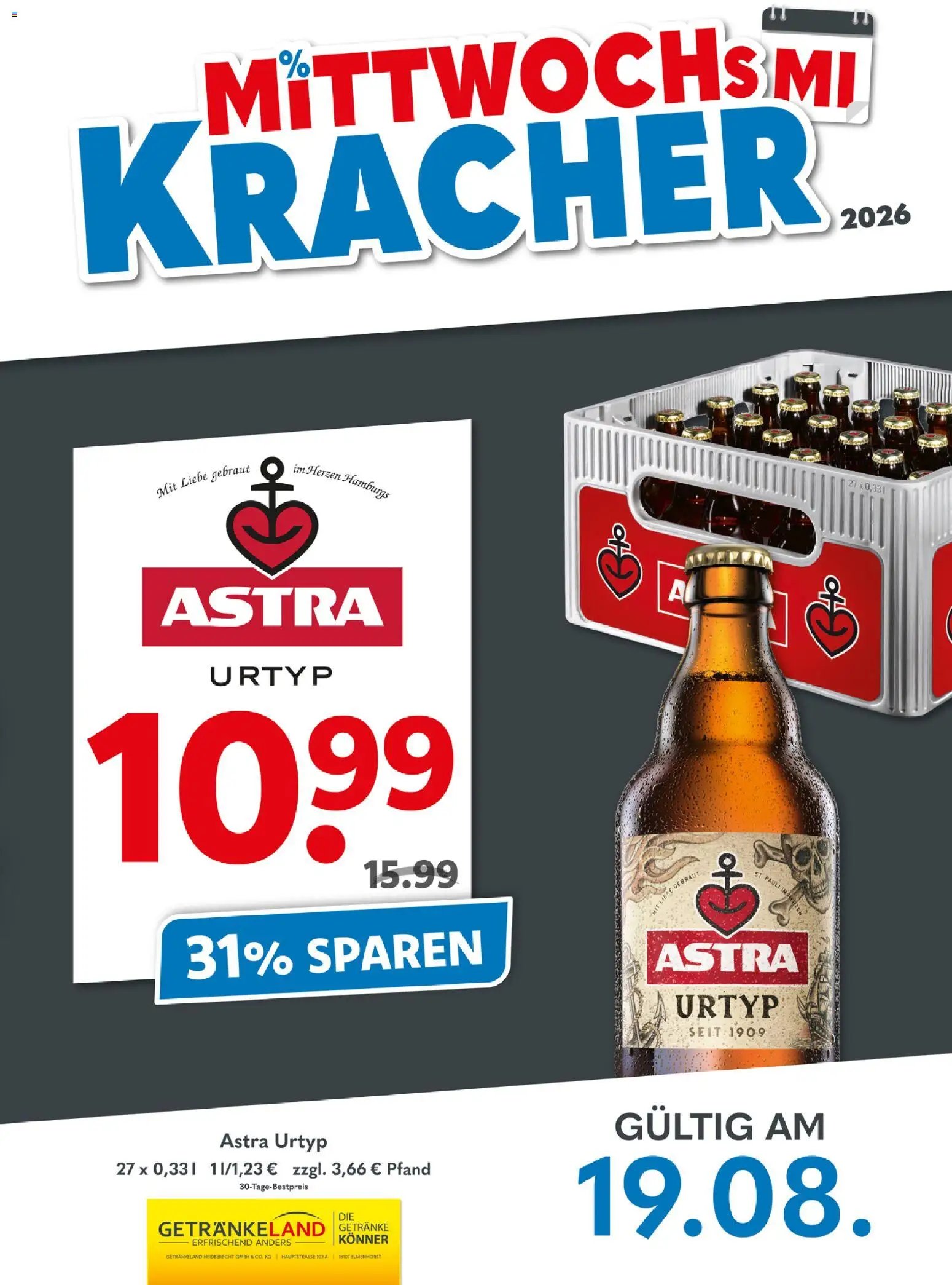 Getränkeland Mittwochs Kracher