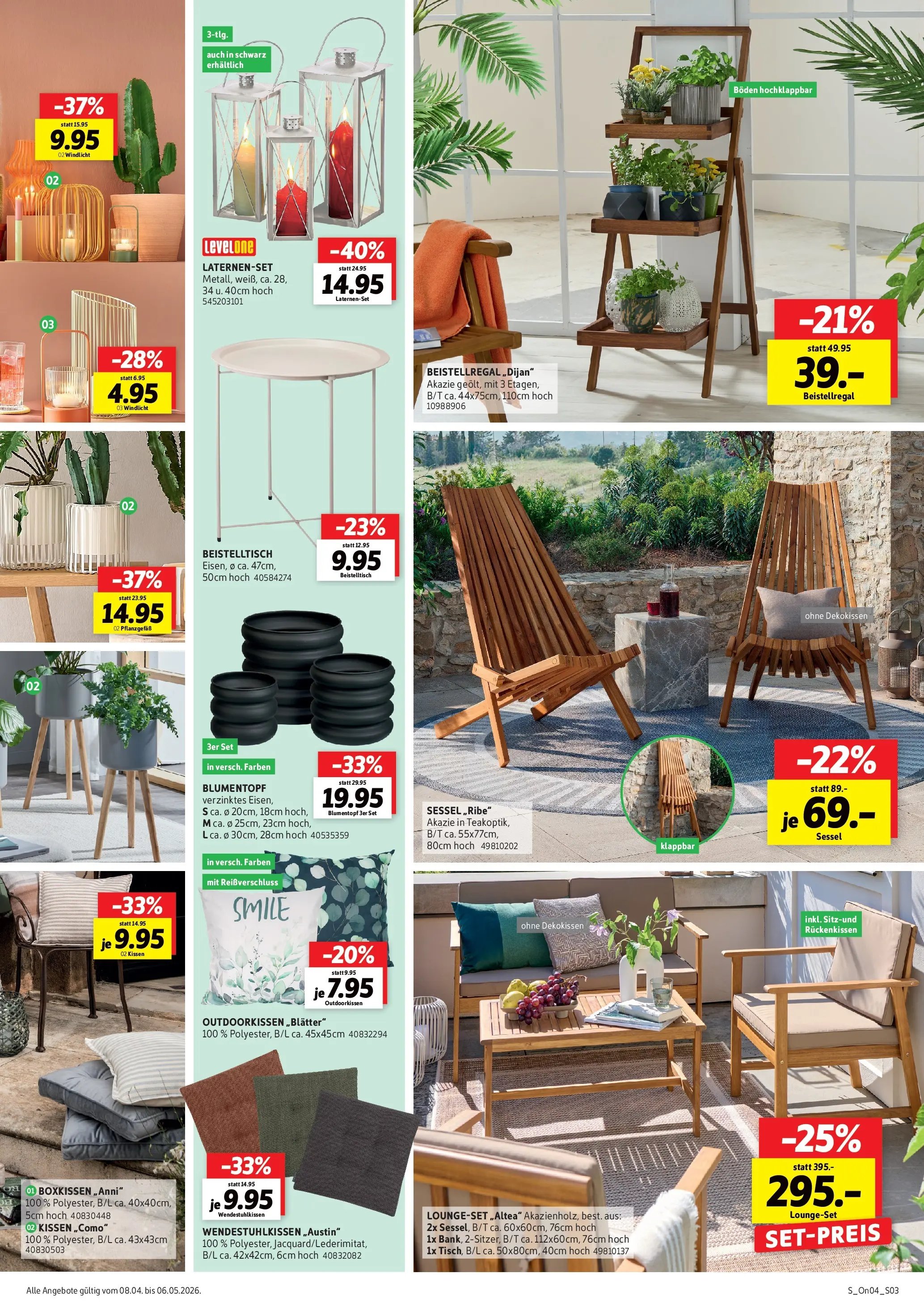 Sconto Prospekt Garten-spezial Erfurt