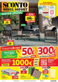 Sconto Prospekt Garten-spezial Erfurt