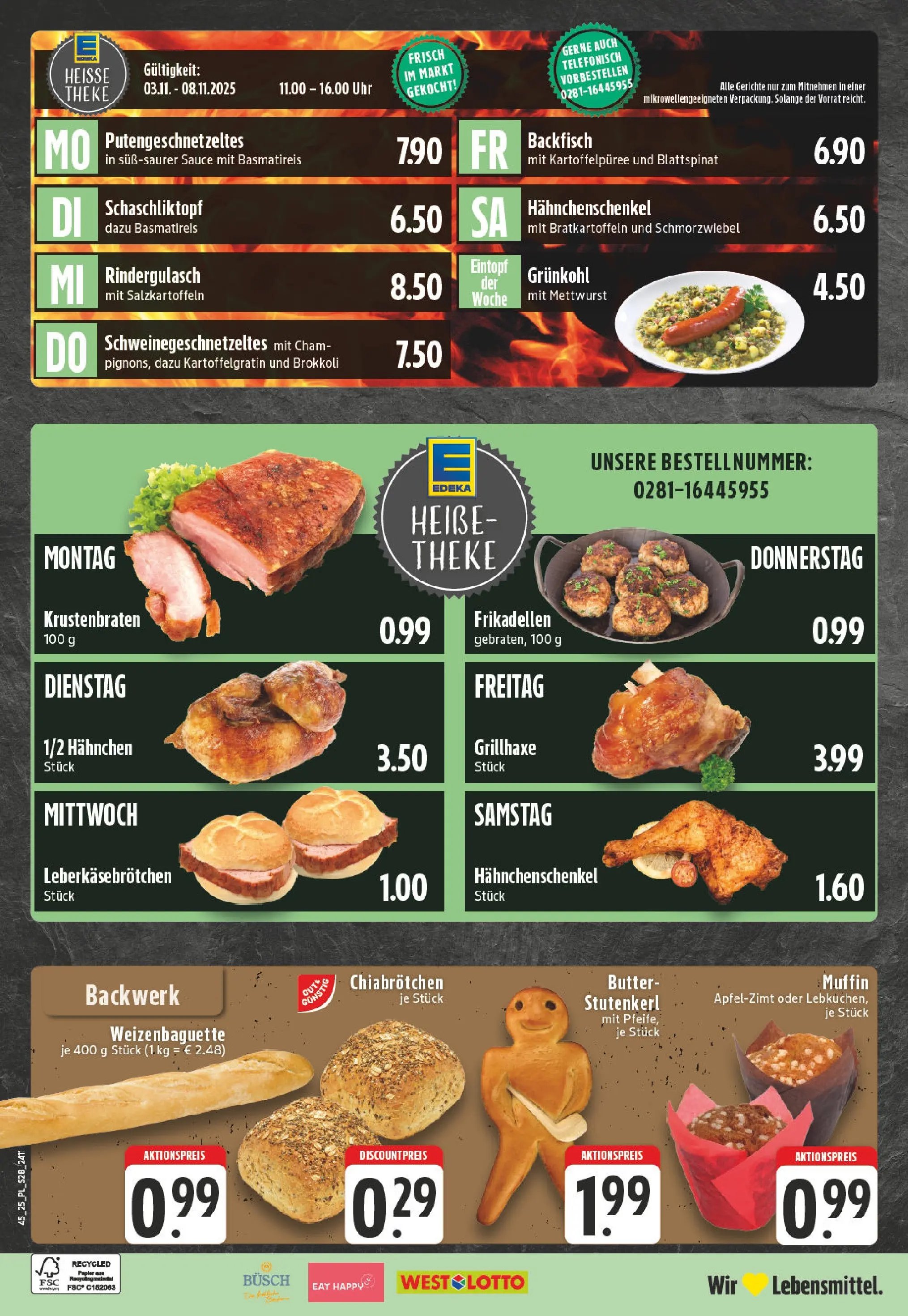 Edeka prospekt Wesel	