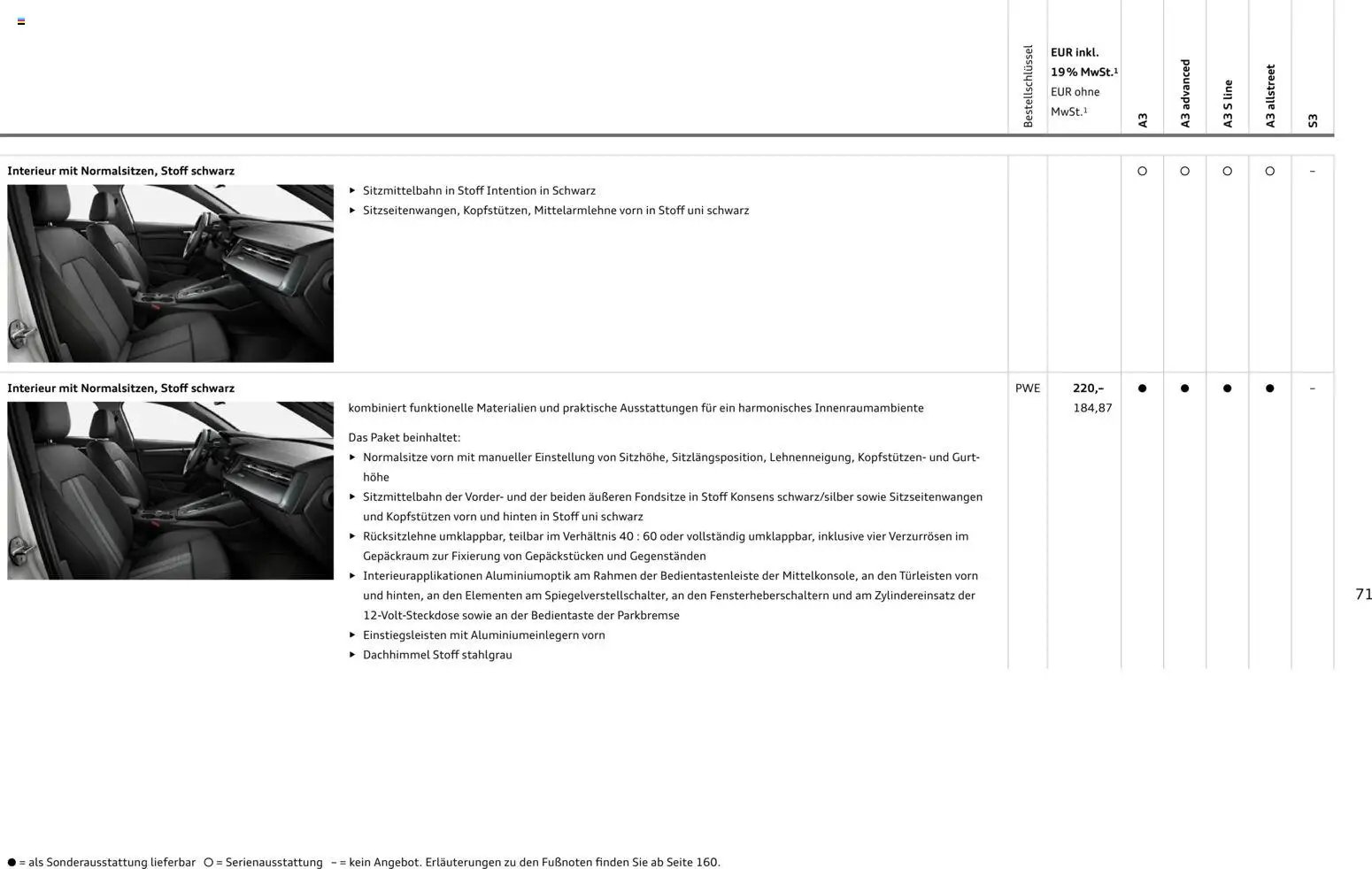 Audi A3 (2025-10-28 - 2026-10-28)