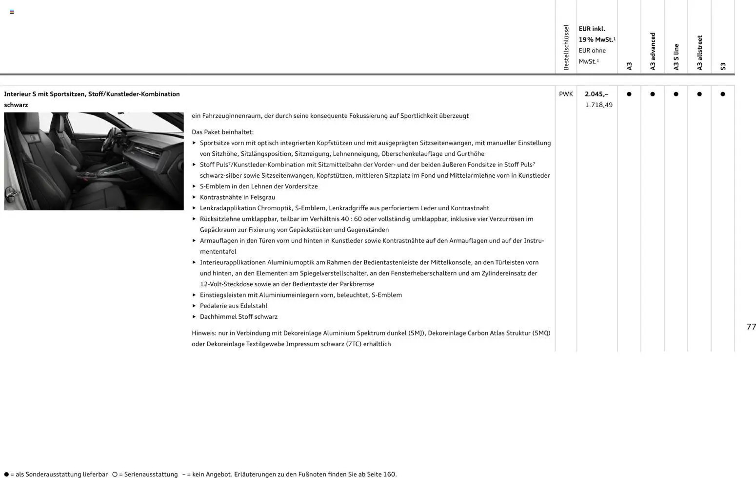 Audi A3 (2025-10-28 - 2026-10-28)