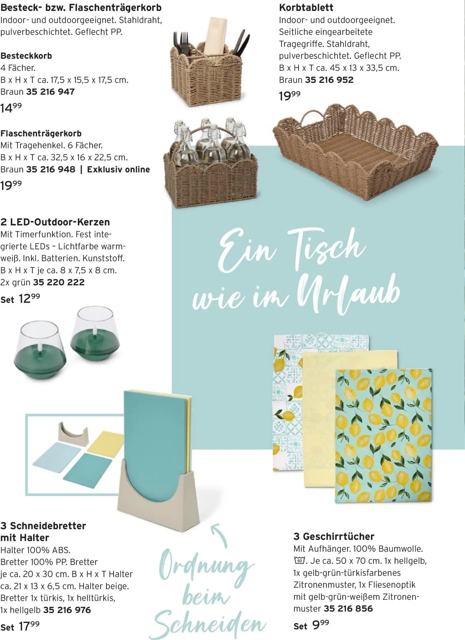 Prospekt Tchibo Hier schmeckt der Sommer