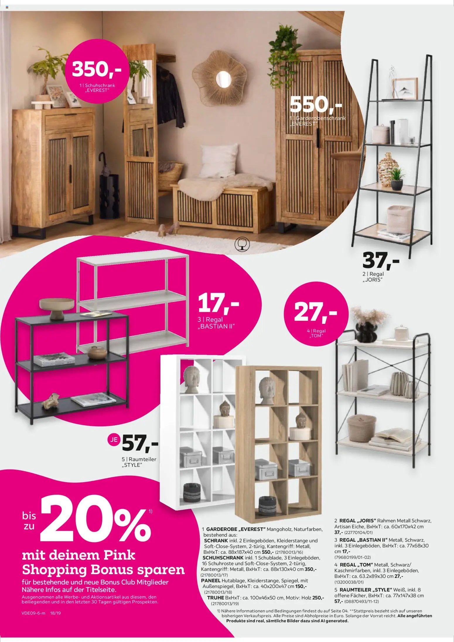 Mömax Pink Shopping