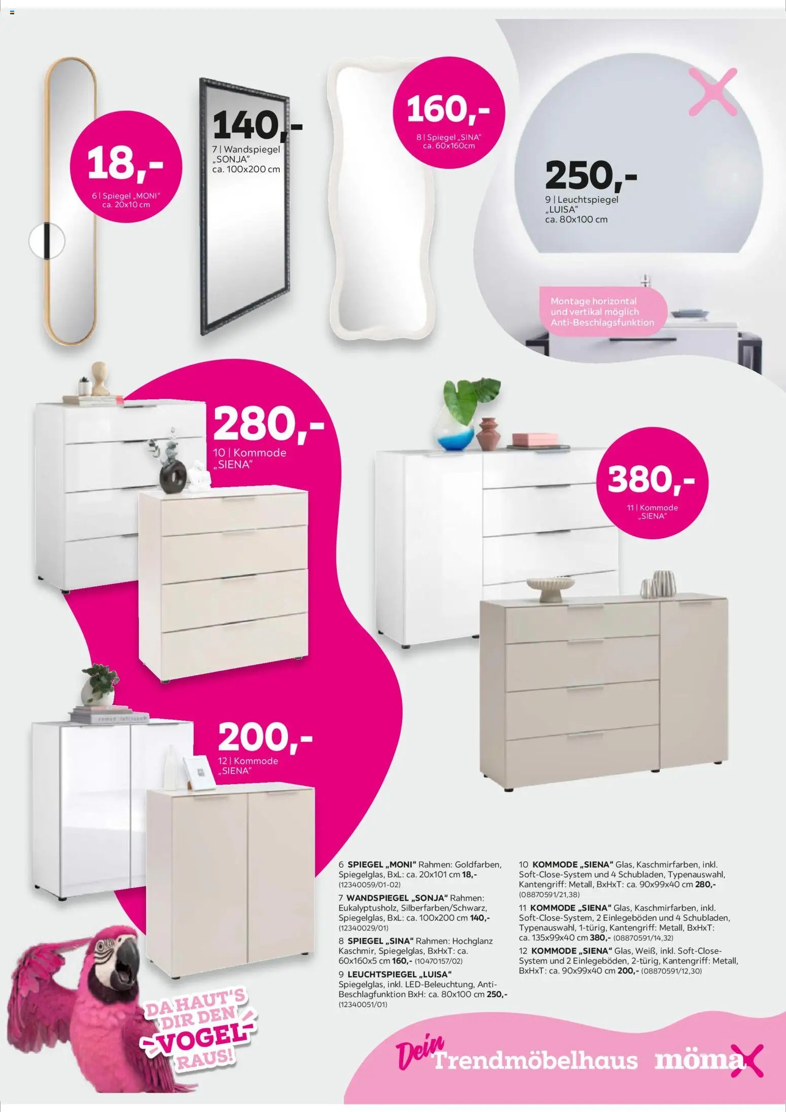 Mömax Pink Shopping