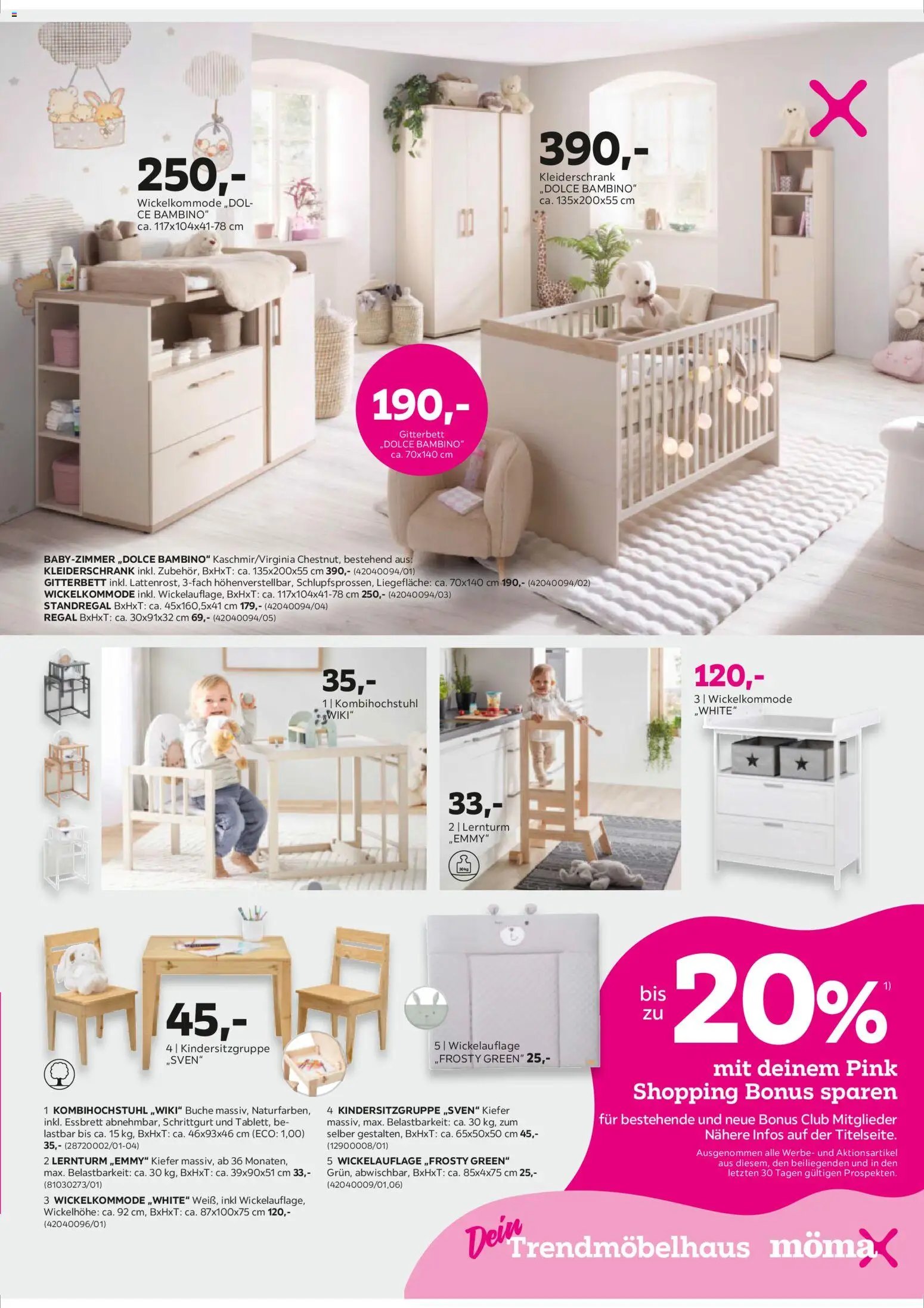 Mömax Pink Shopping