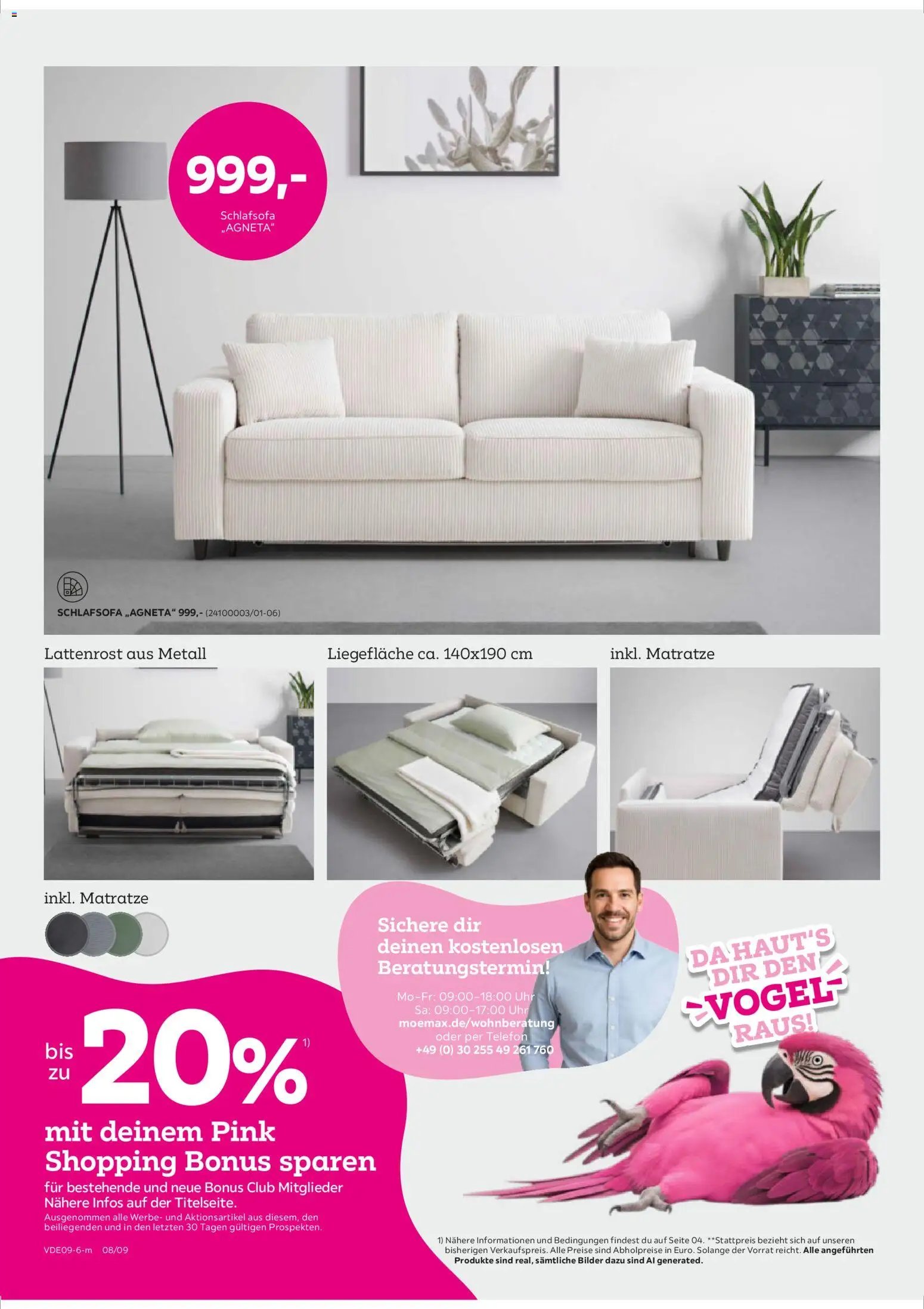 Mömax Pink Shopping