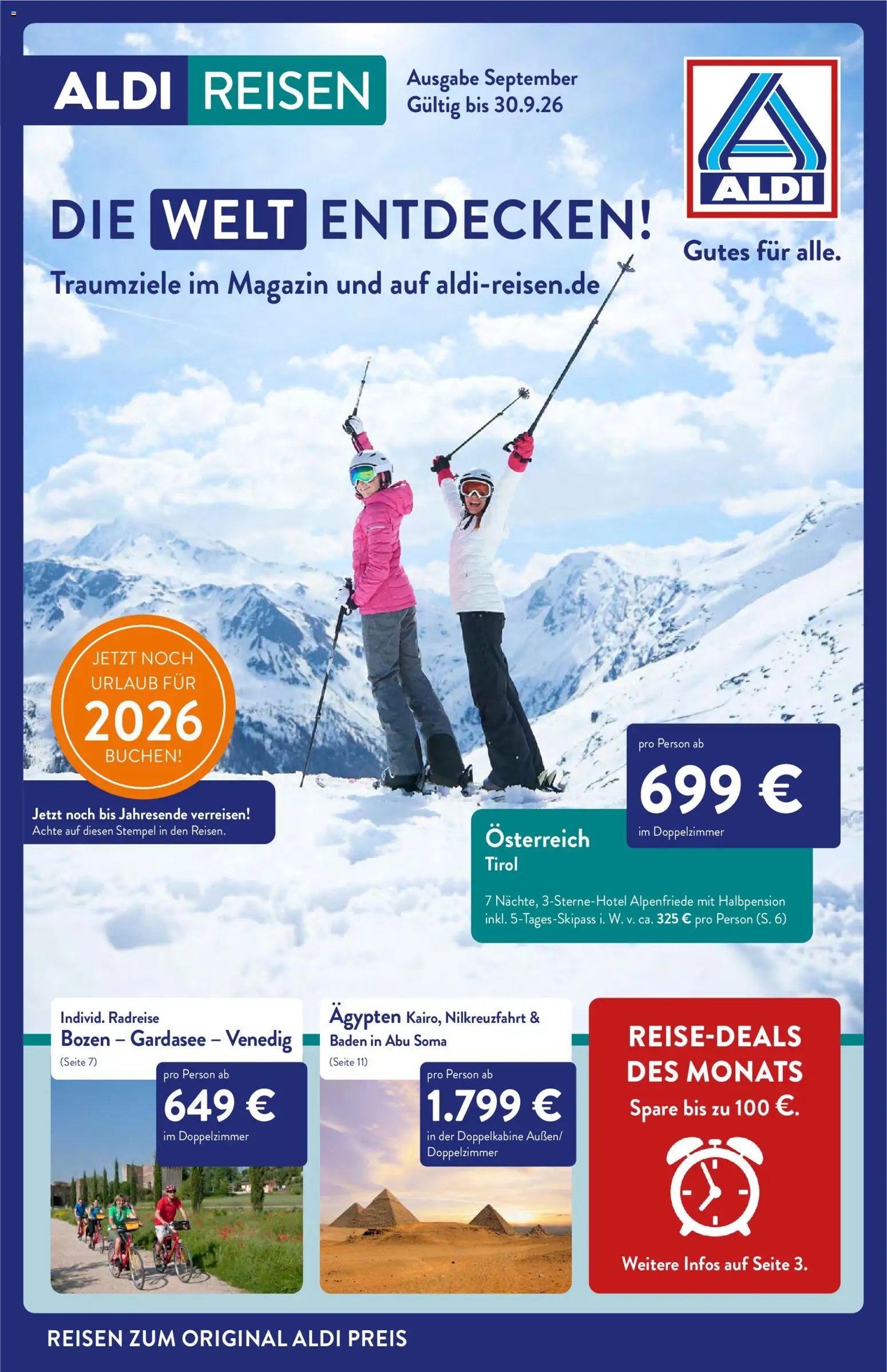 Aldi Reisen  Reisemagazin