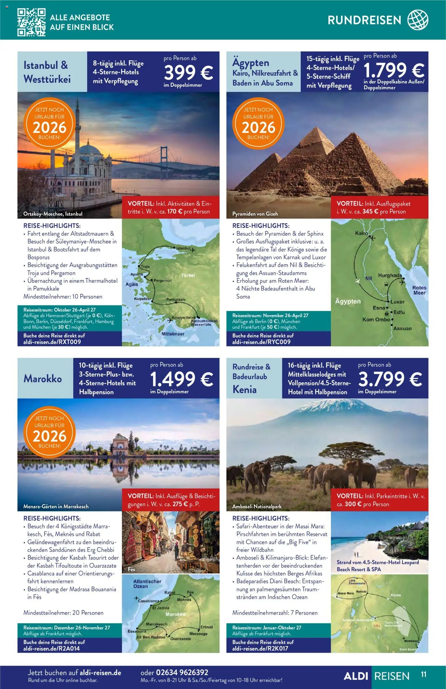 Aldi Reisen  Reisemagazin