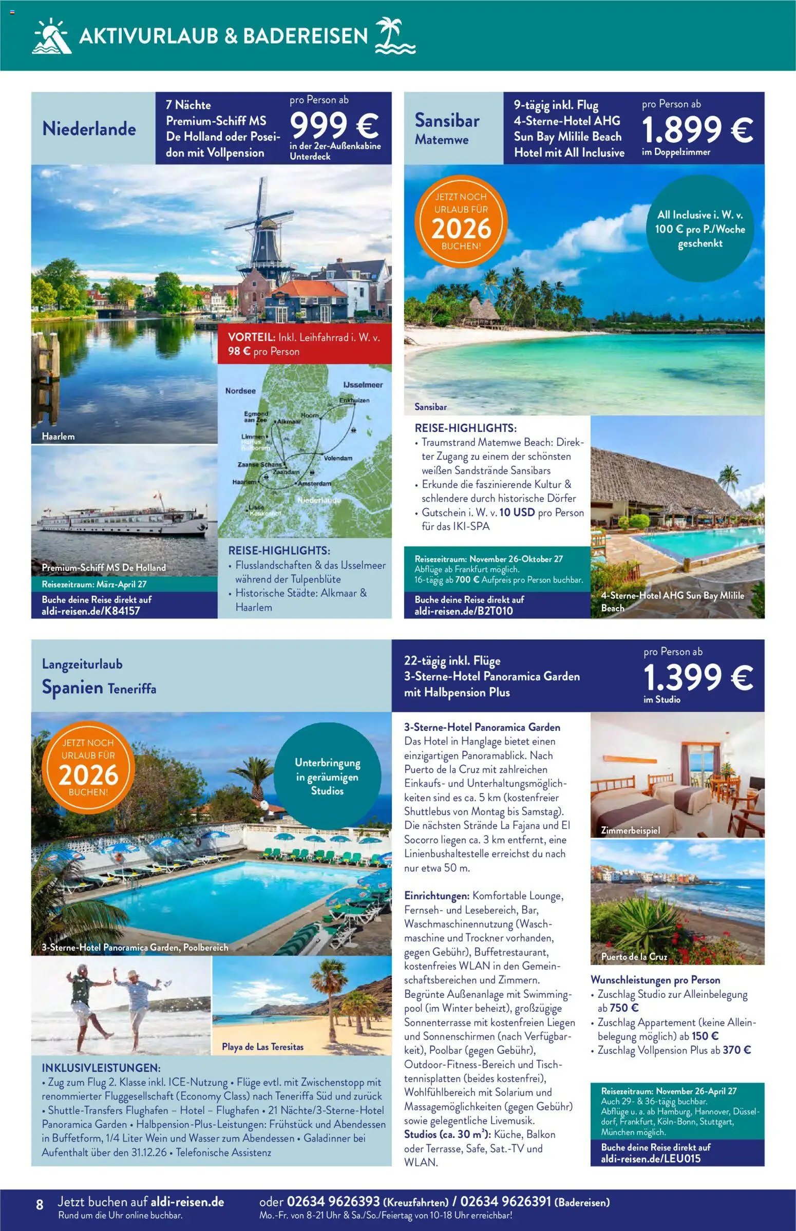 Aldi Reisen  Reisemagazin