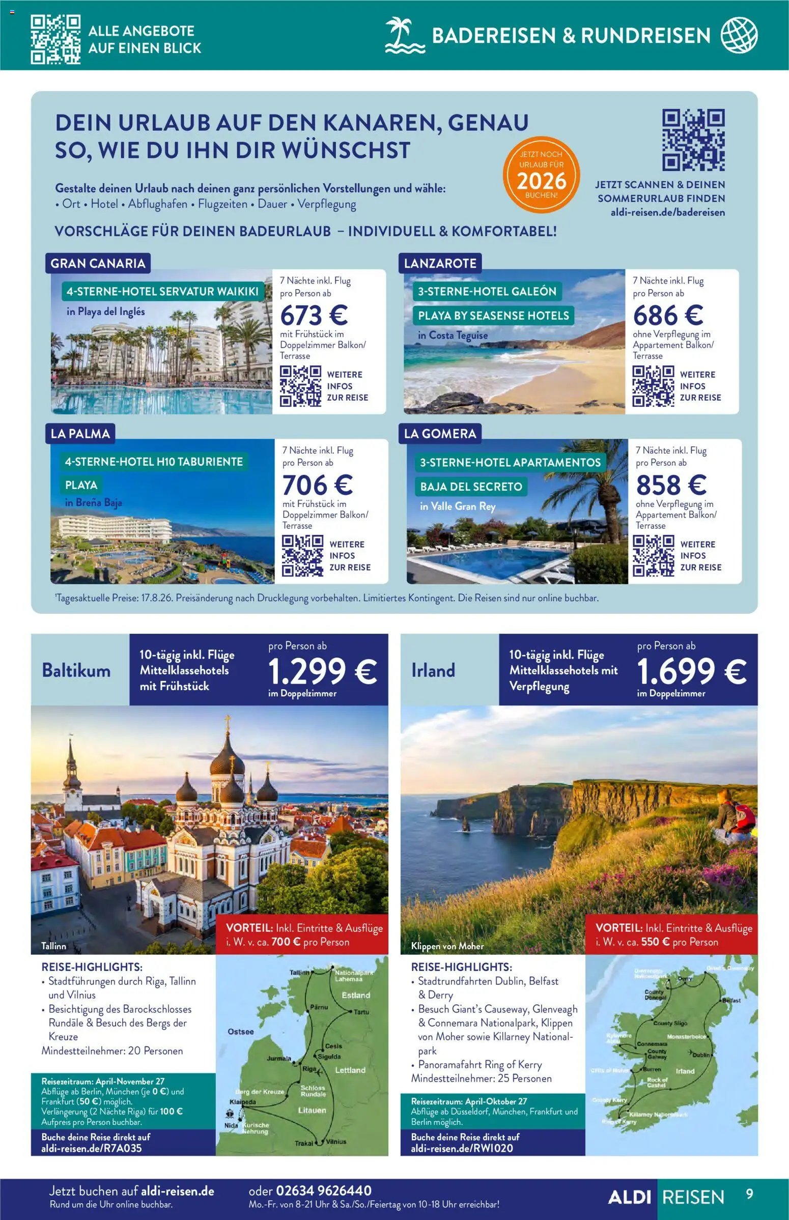 Aldi Reisen  Reisemagazin